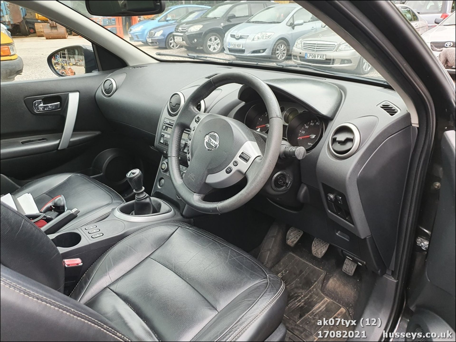 07/07 NISSAN QASHQAI TEKNA DCI 2WD - 1461cc 5dr Hatchback (Black, 121k) - Image 12 of 12