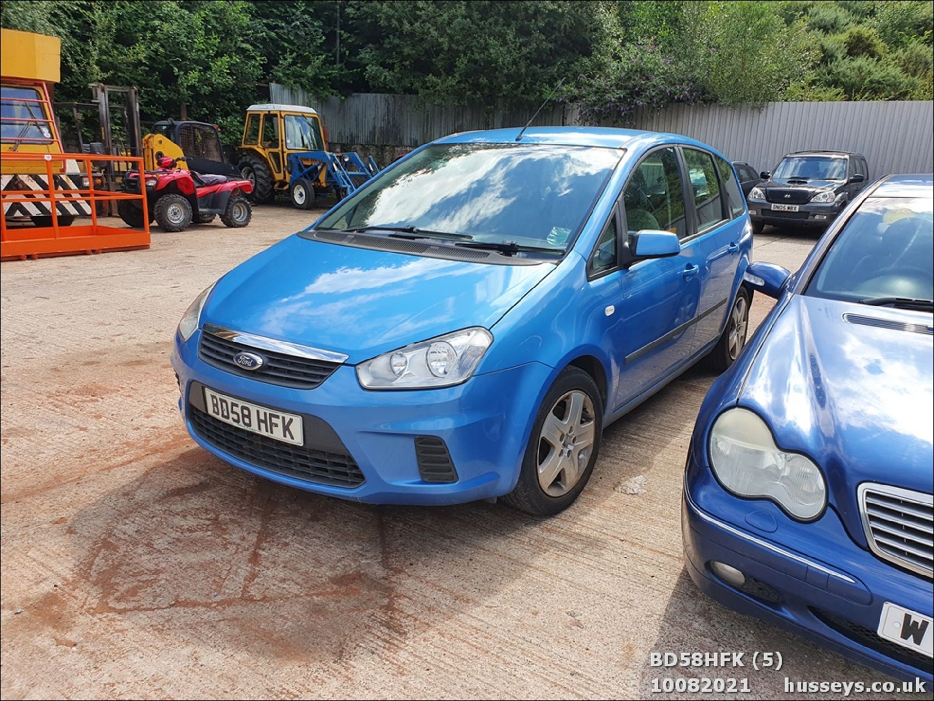 08/58 FORD C-MAX STYLE - 1596cc 5dr MPV (Blue, 103k) - Image 5 of 15