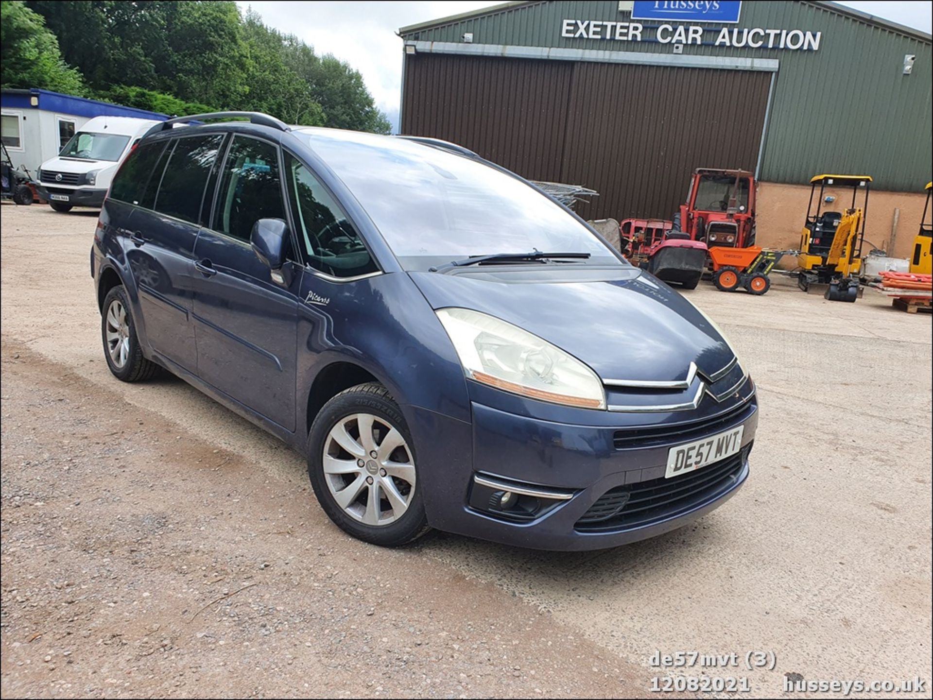 07/57 CITROEN C4 PICASSO 7 EXCL HDI A - 1560cc 5dr MPV (Mauve/purple, 93k) - Image 4 of 18