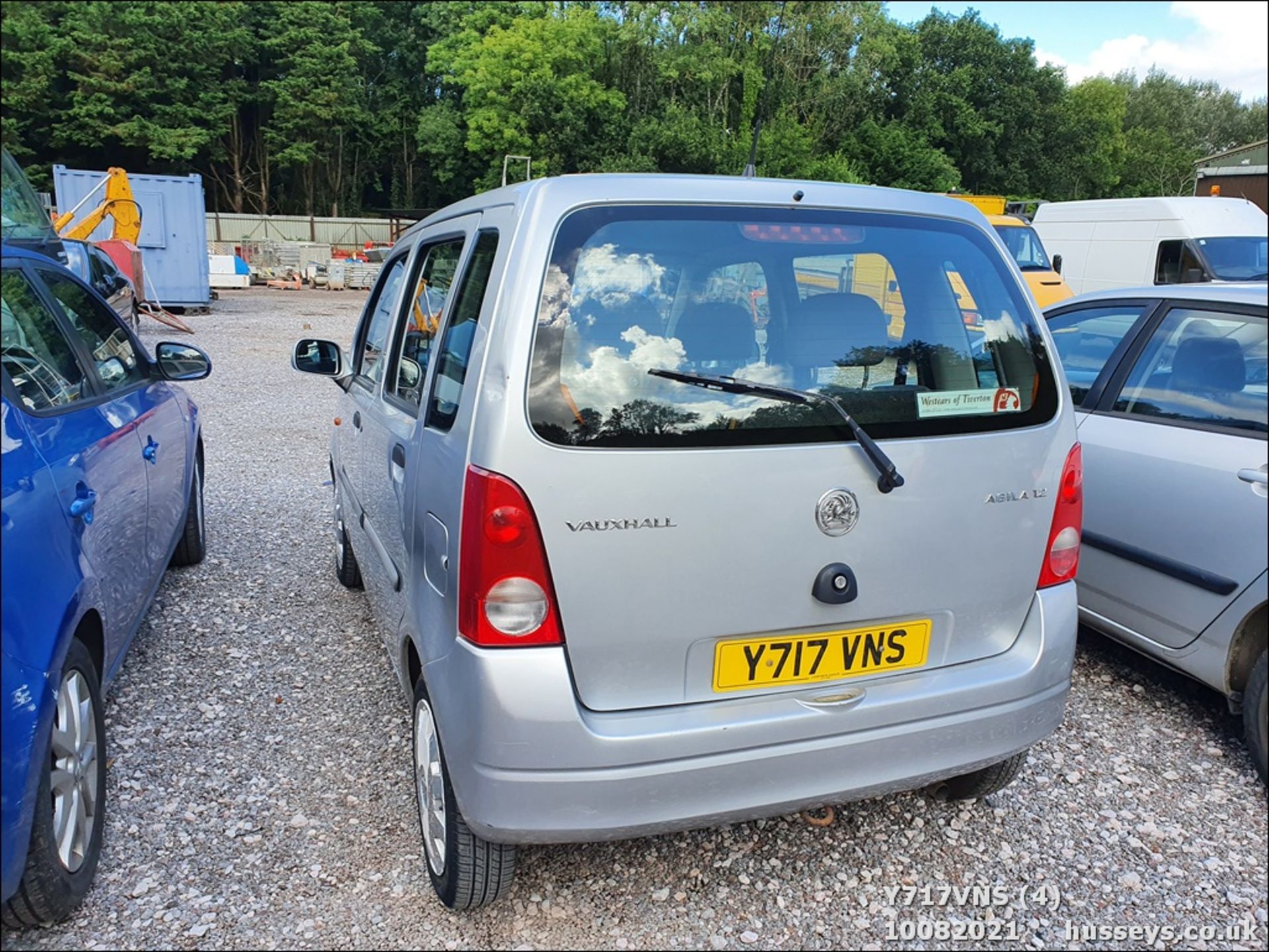 2001 VAUXHALL AGILA - 1199cc 5dr Estate (Silver) - Image 8 of 25