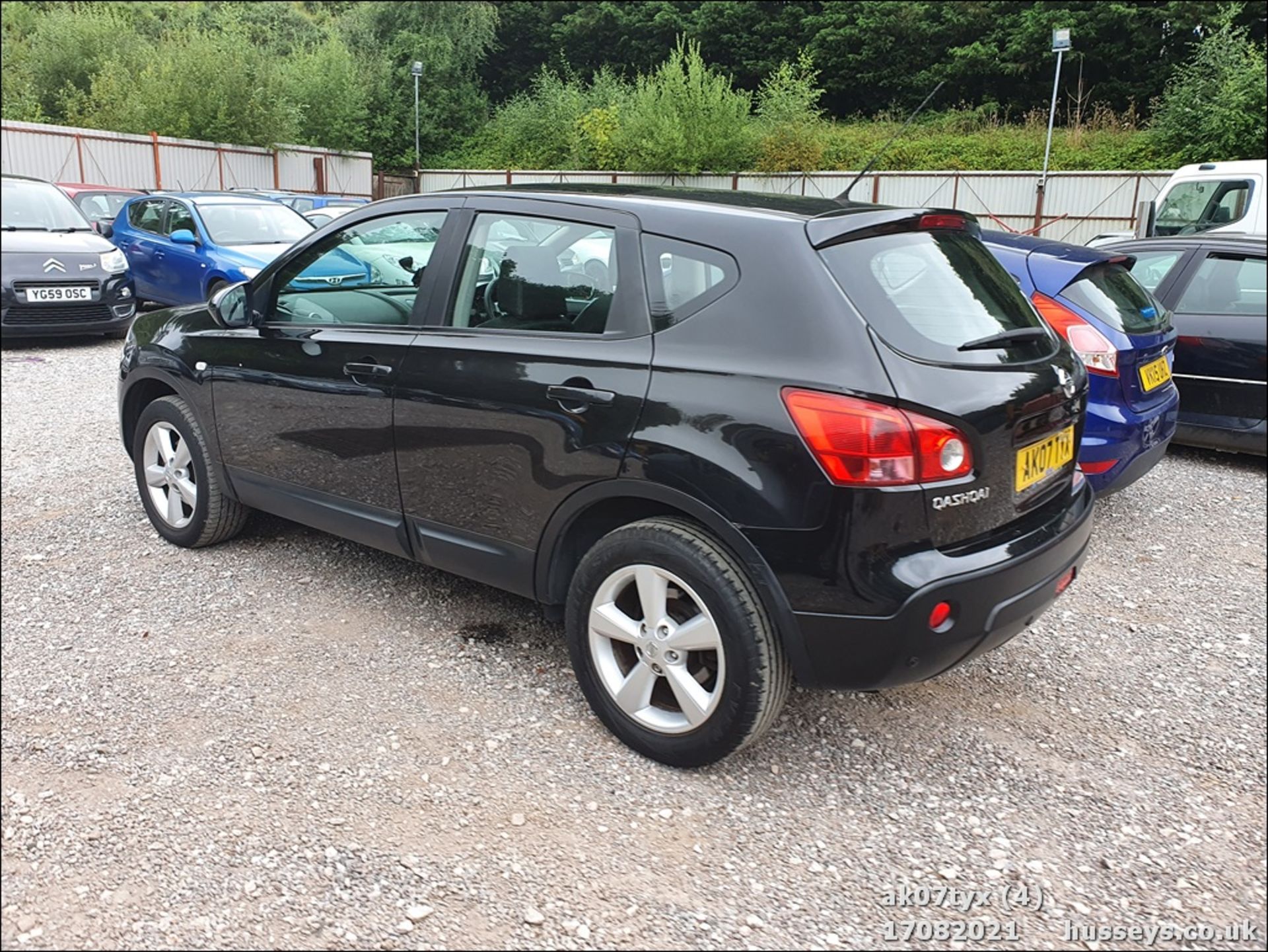 07/07 NISSAN QASHQAI TEKNA DCI 2WD - 1461cc 5dr Hatchback (Black, 121k) - Image 3 of 12