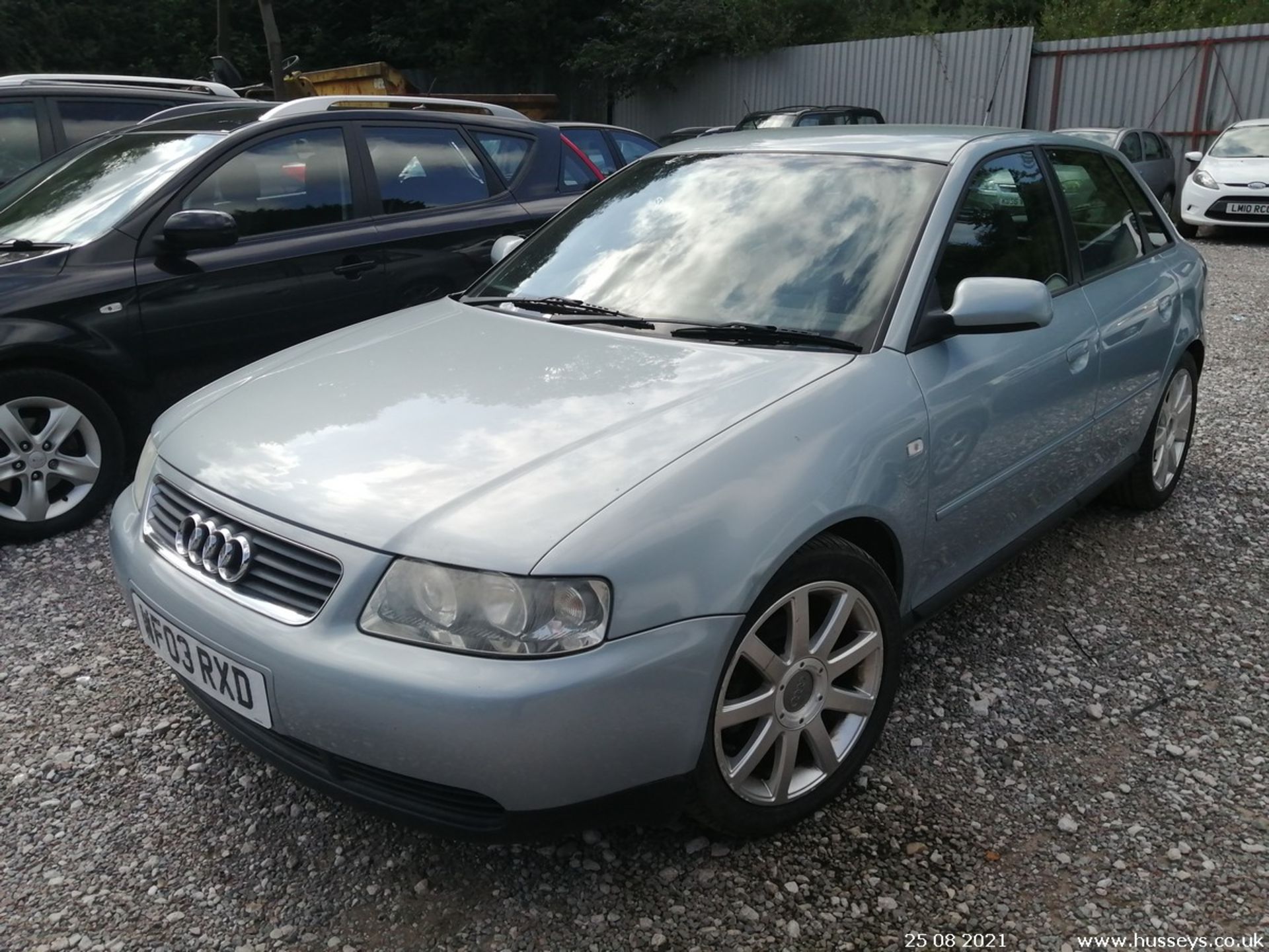 03/03 AUDI A3 SPORT AUTO - 1781cc 5dr Hatchback (Blue, 106k) - Image 5 of 12