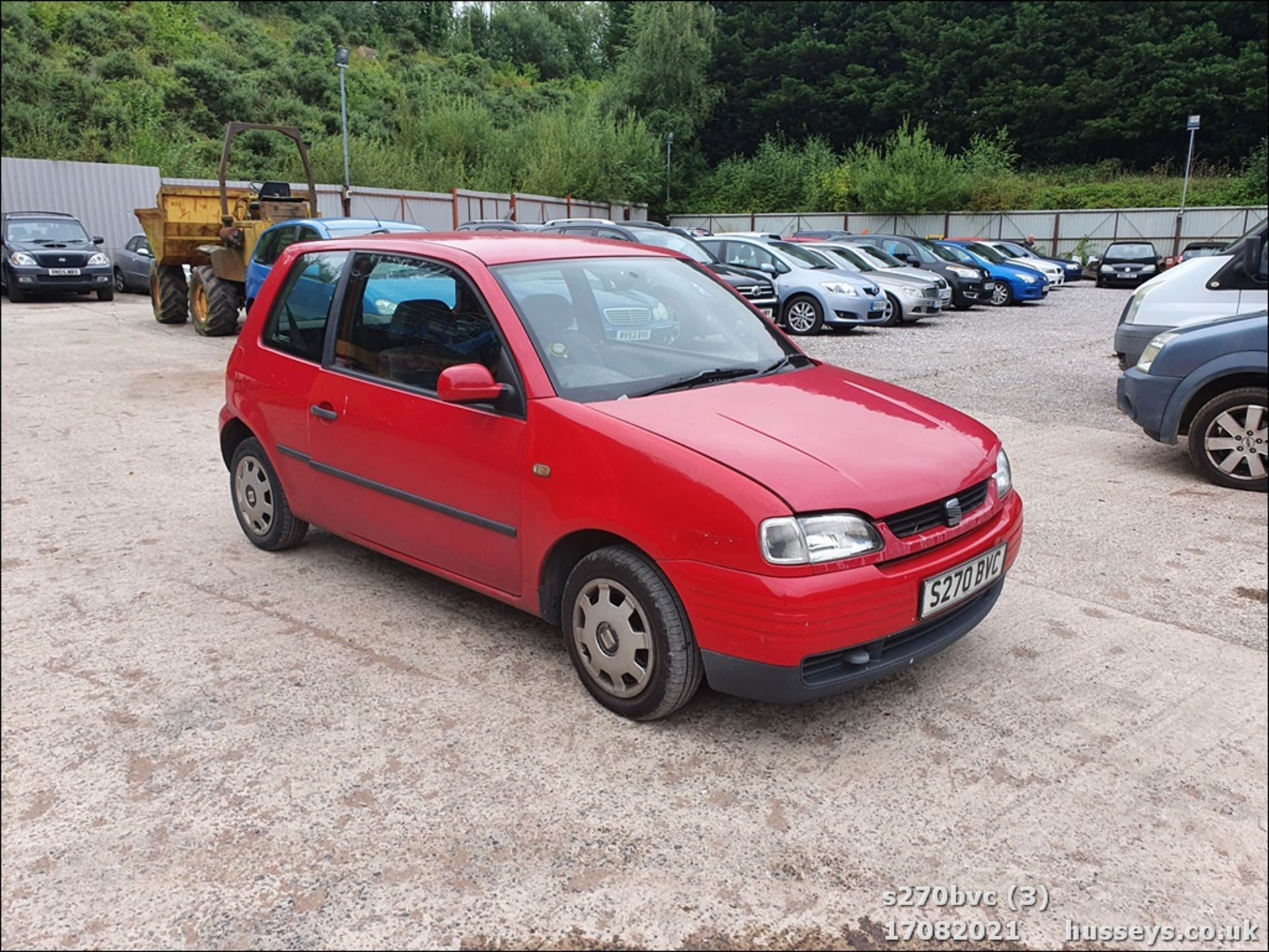 1999 SEAT AROSA 1.0 MPI - 998cc 3dr Hatchback (Red, 79k) - Image 3 of 14