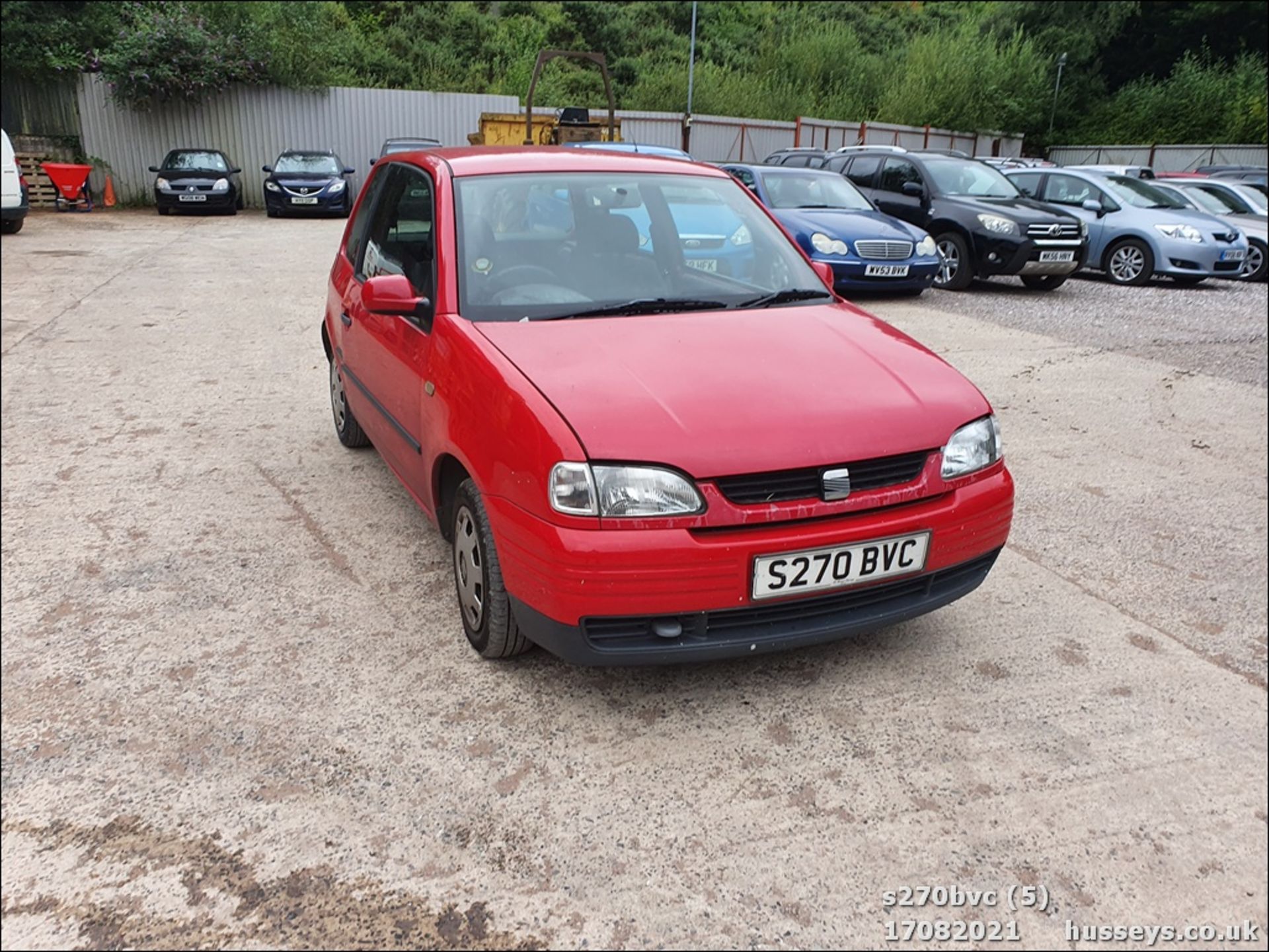 1999 SEAT AROSA 1.0 MPI - 998cc 3dr Hatchback (Red, 79k) - Image 5 of 14