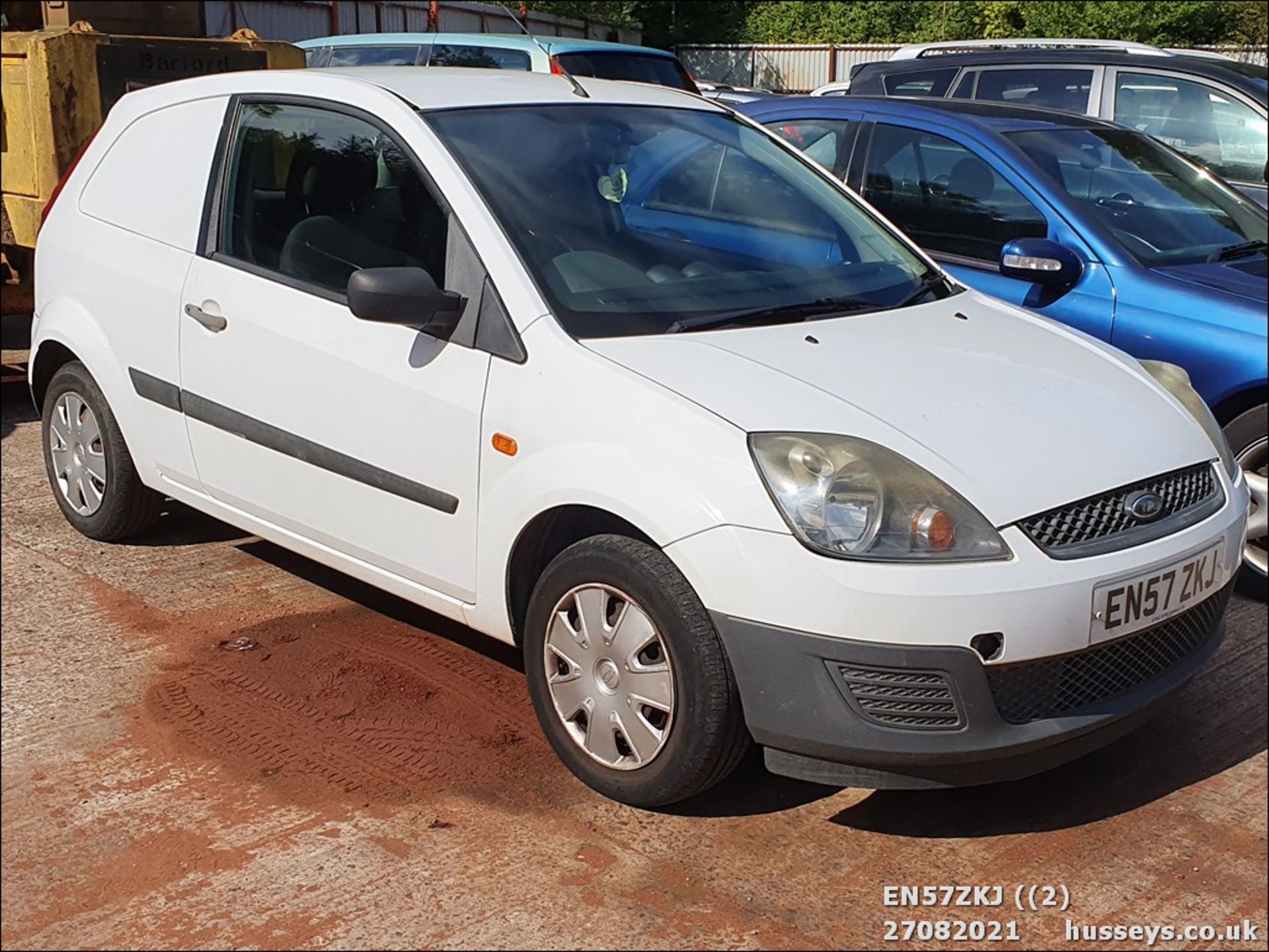 08/57 FORD FIESTA TDCI - 1399cc 3dr Van (White, 147k)