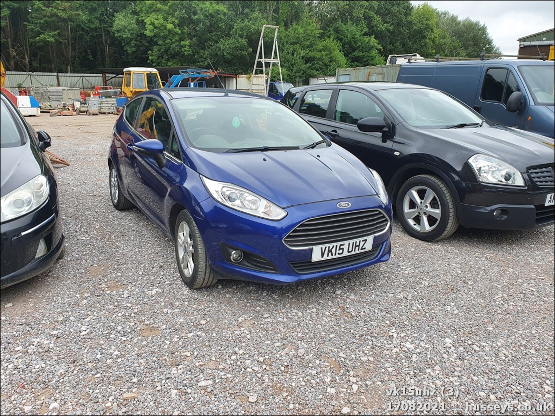 15/15 FORD FIESTA ZETEC - 1242cc 3dr Hatchback (Blue, 111k) - Image 3 of 15