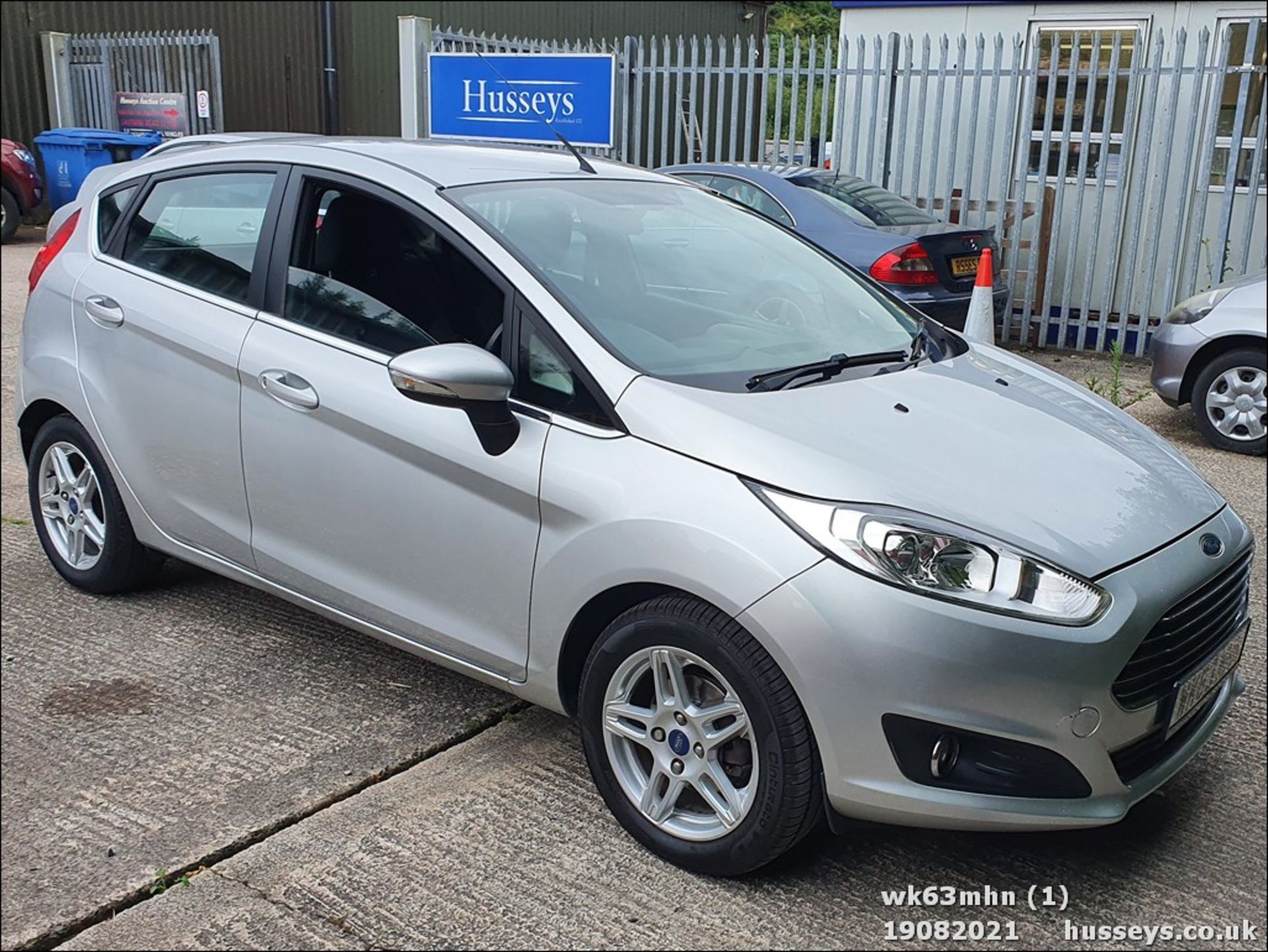 13/63 FORD FIESTA ZETEC - 998cc 5dr Hatchback (Silver, 86k)