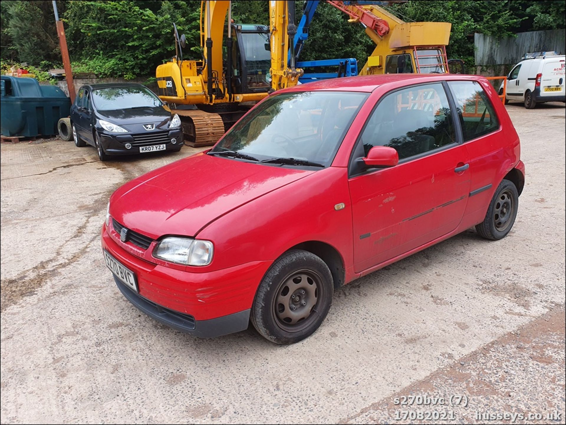 1999 SEAT AROSA 1.0 MPI - 998cc 3dr Hatchback (Red, 79k) - Image 7 of 14