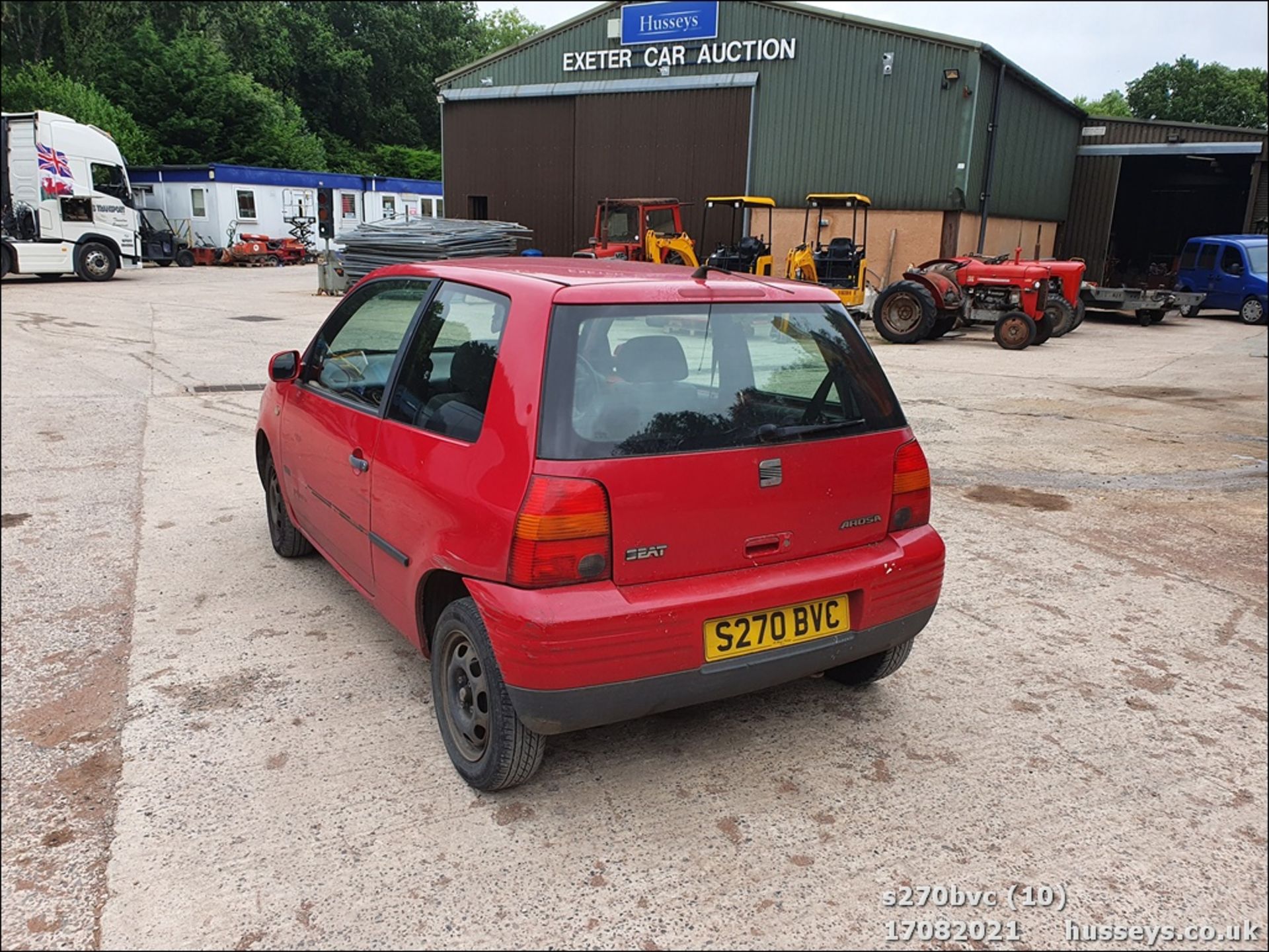 1999 SEAT AROSA 1.0 MPI - 998cc 3dr Hatchback (Red, 79k) - Image 10 of 14