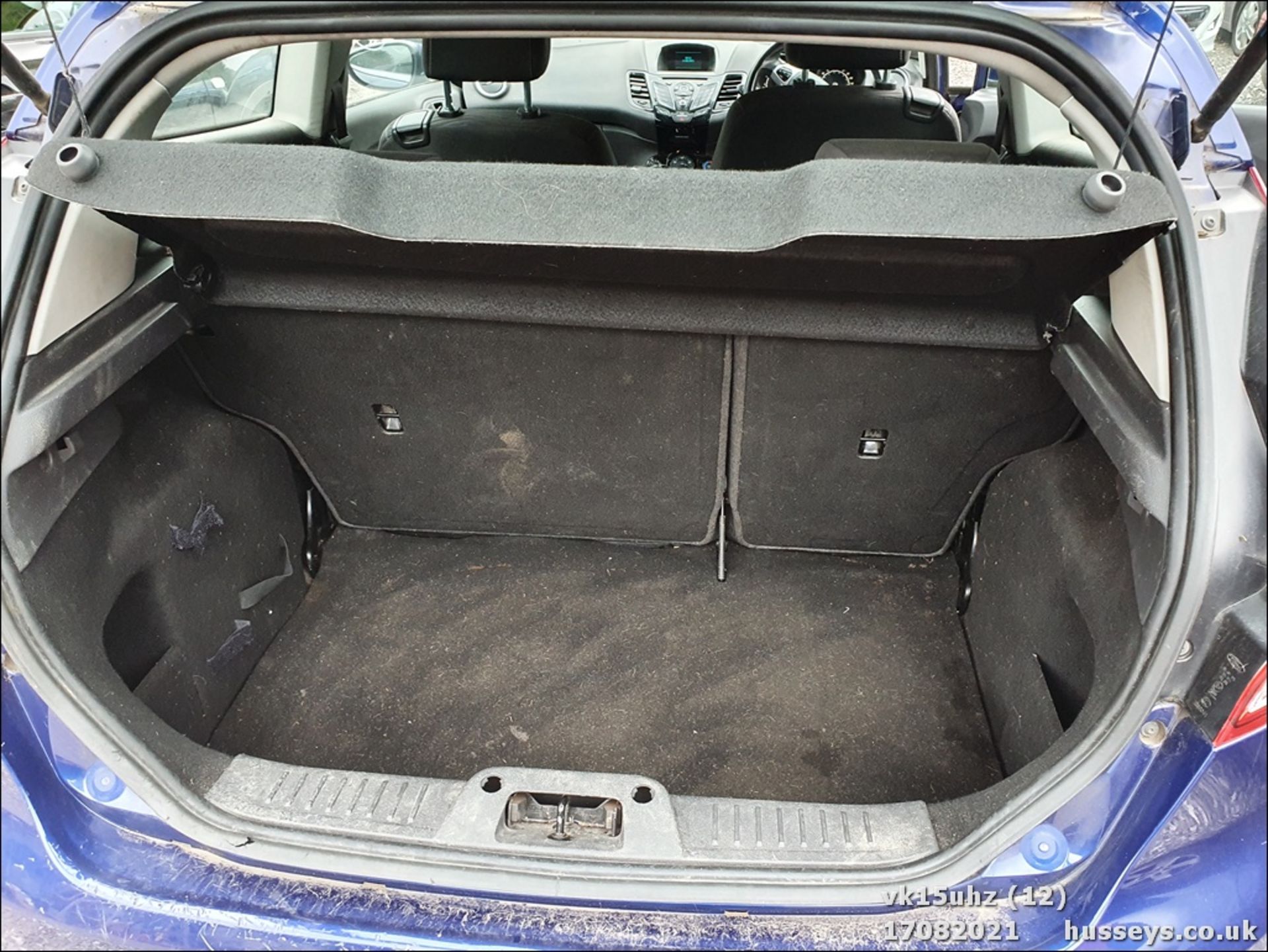 15/15 FORD FIESTA ZETEC - 1242cc 3dr Hatchback (Blue, 111k) - Image 12 of 15