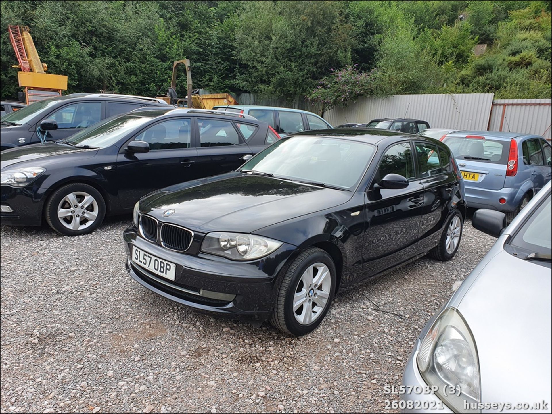 07/57 BMW 118I SE - 1995cc 5dr Hatchback (Black, 89k) - Image 3 of 17