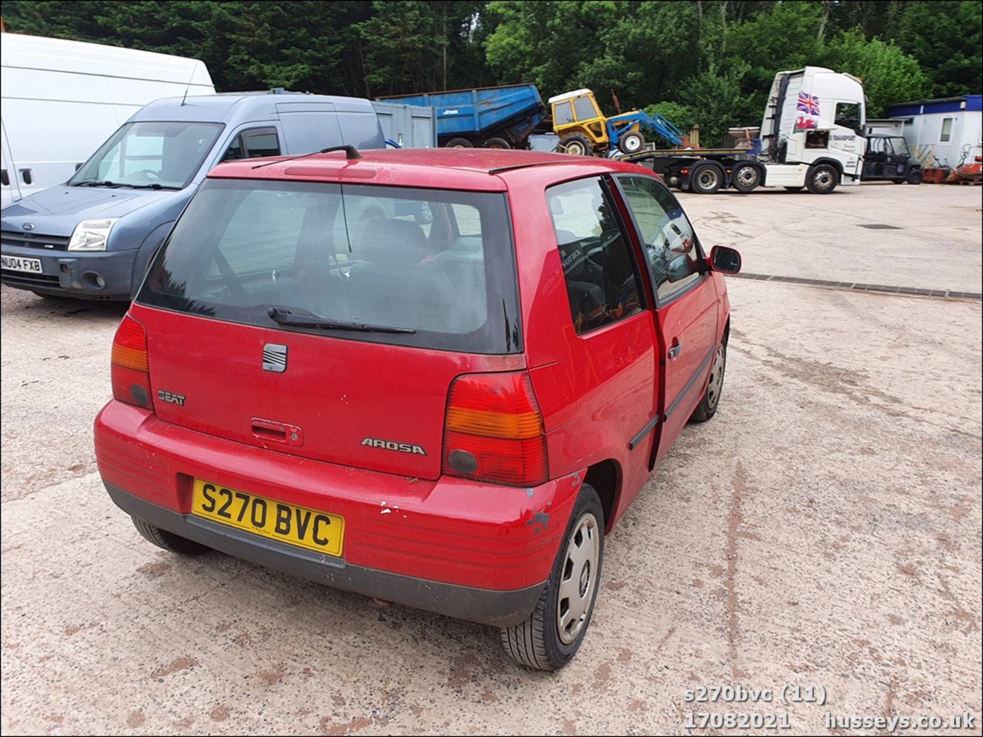 1999 SEAT AROSA 1.0 MPI - 998cc 3dr Hatchback (Red, 79k) - Image 11 of 14