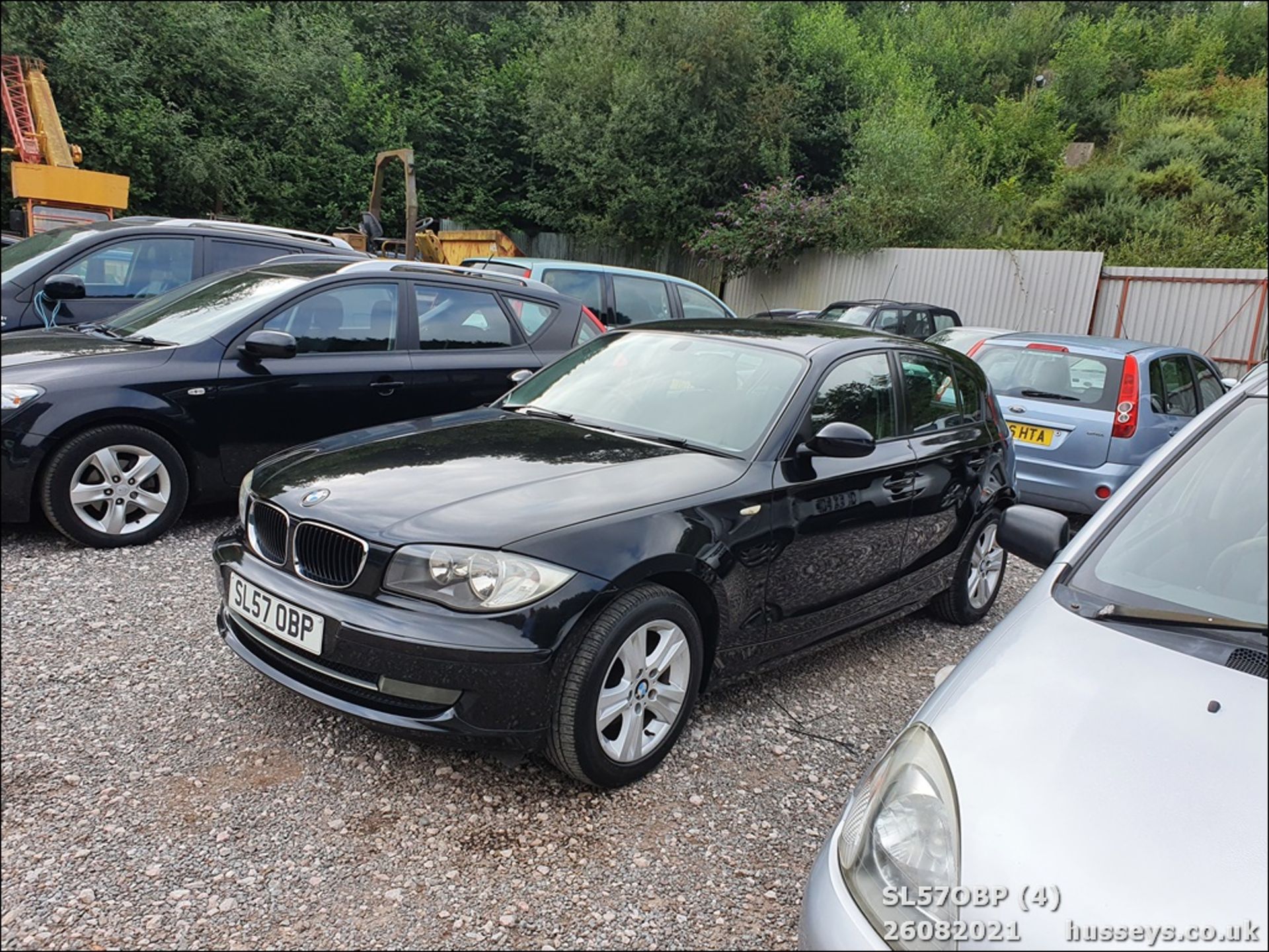 07/57 BMW 118I SE - 1995cc 5dr Hatchback (Black, 89k) - Image 4 of 17