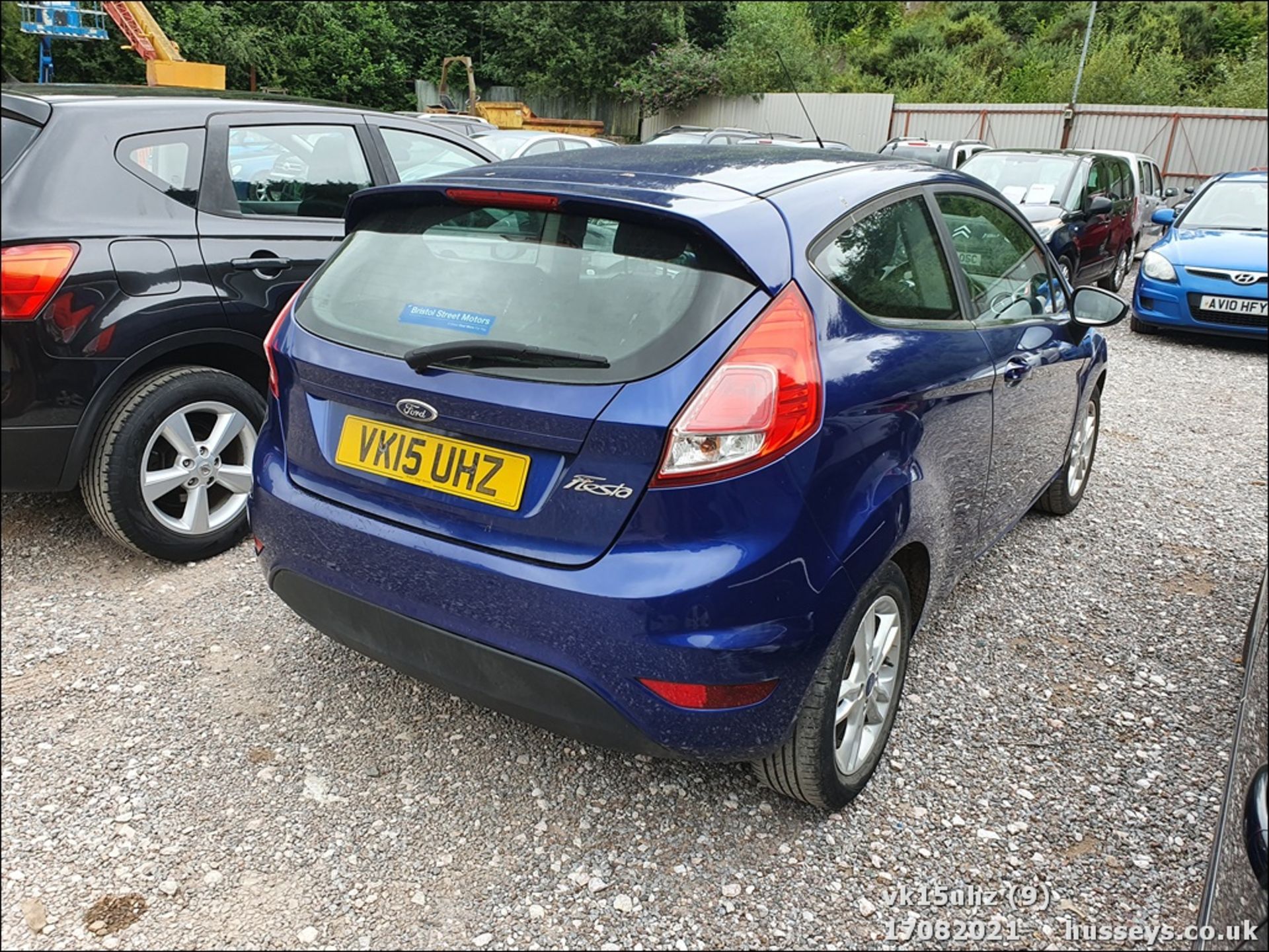 15/15 FORD FIESTA ZETEC - 1242cc 3dr Hatchback (Blue, 111k) - Image 9 of 15