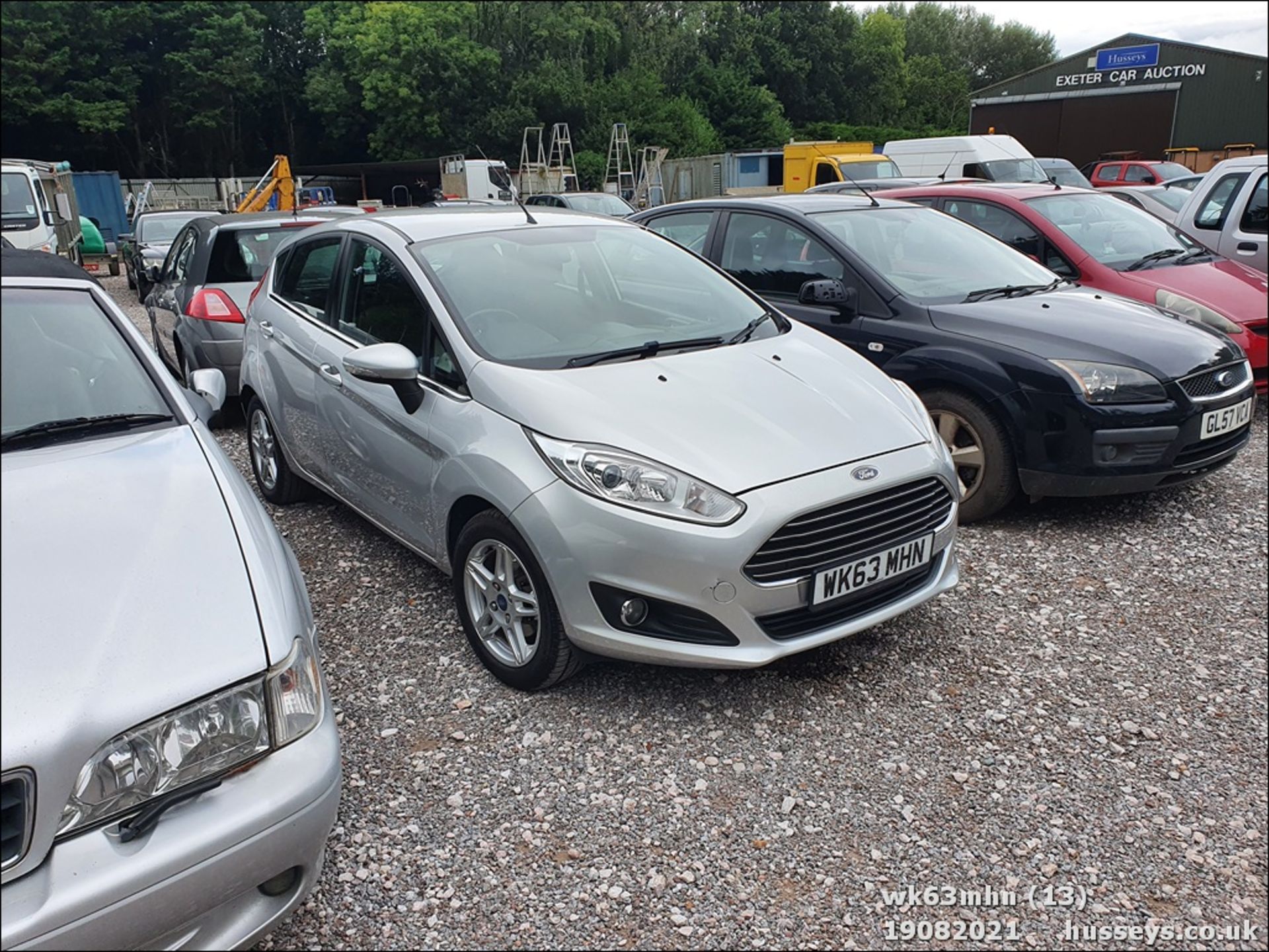 13/63 FORD FIESTA ZETEC - 998cc 5dr Hatchback (Silver, 86k) - Image 13 of 14