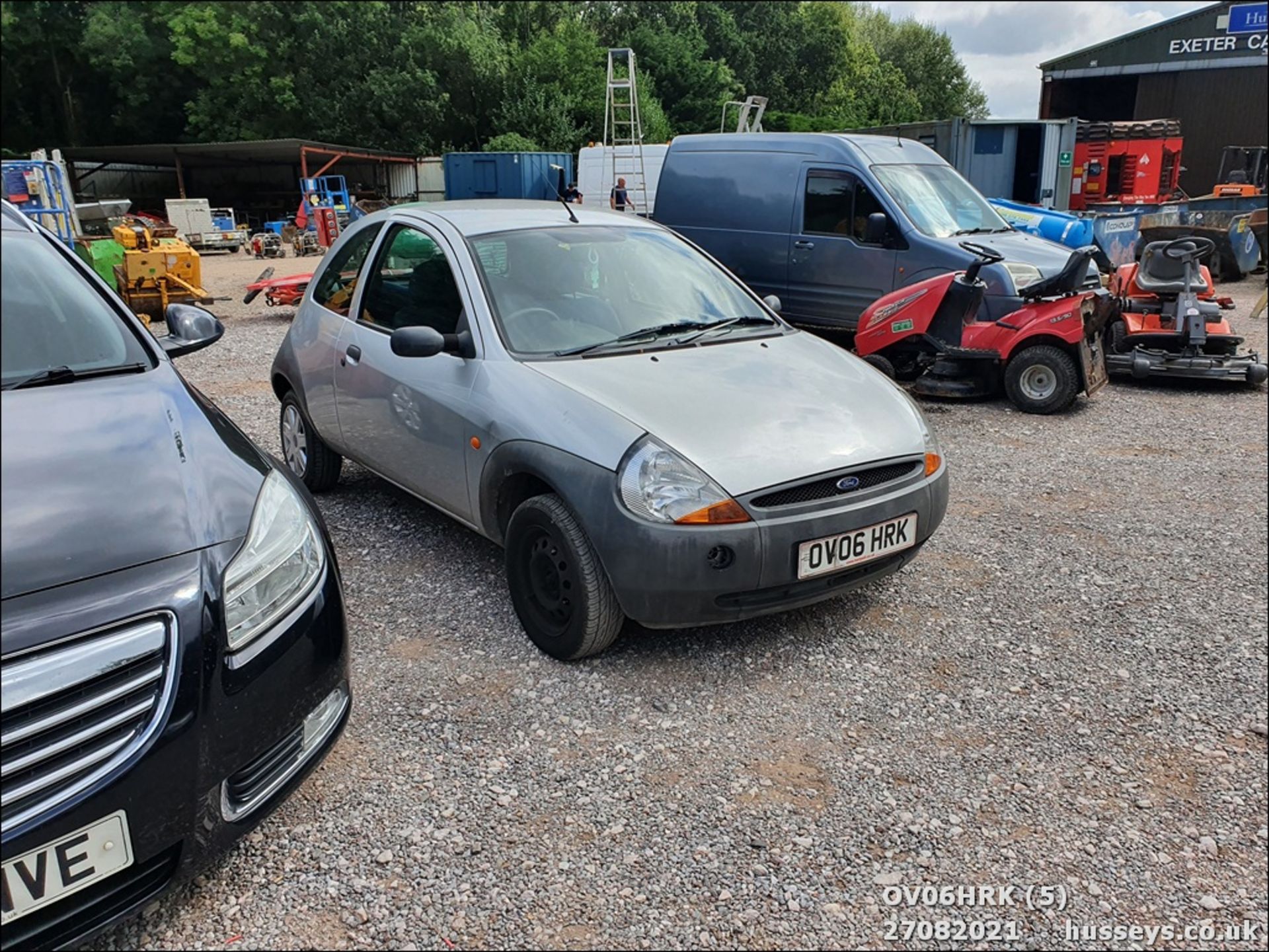 06/06 FORD KA - 1297cc 3dr Hatchback (Silver, 42k) - Image 5 of 13