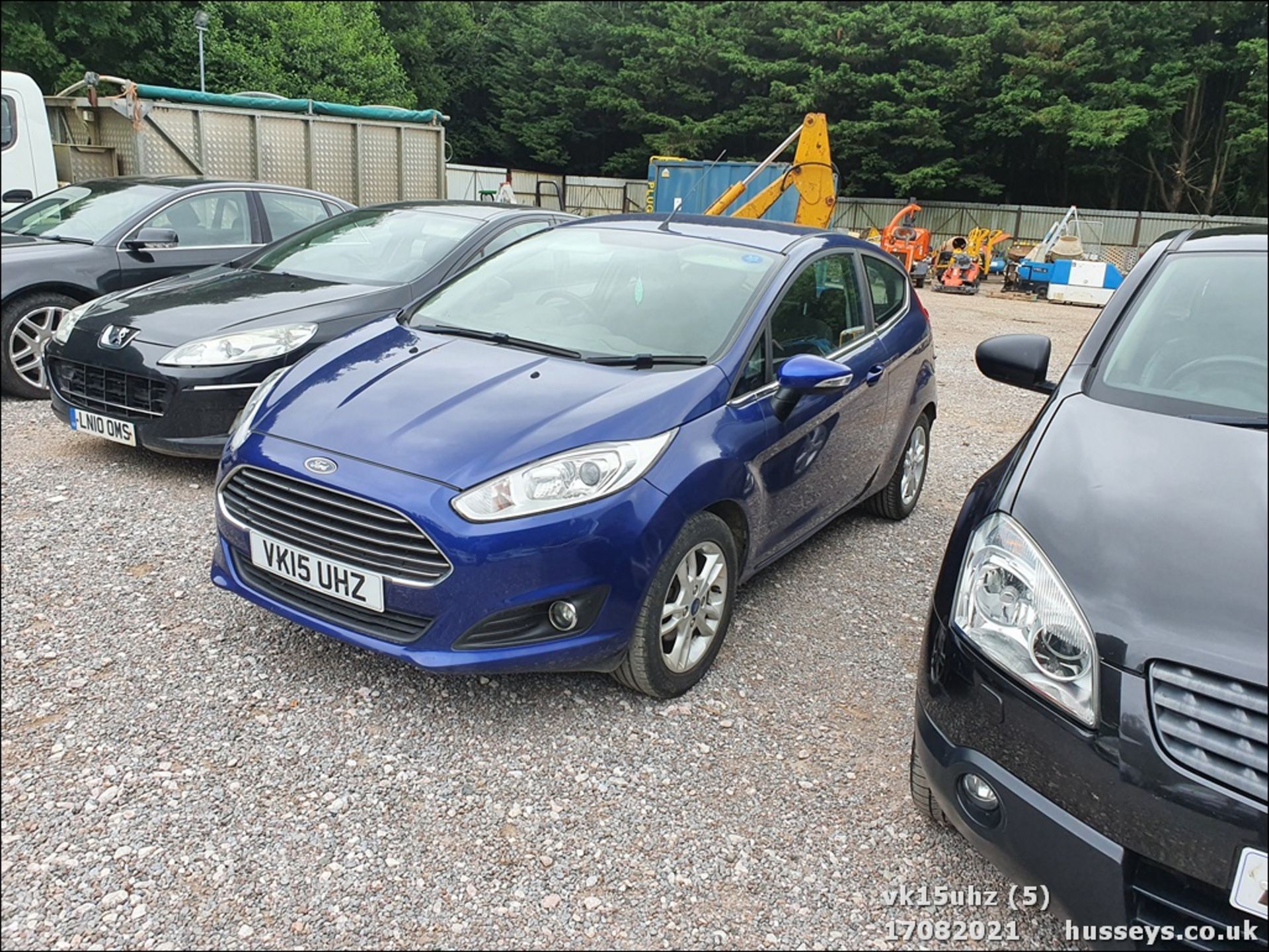 15/15 FORD FIESTA ZETEC - 1242cc 3dr Hatchback (Blue, 111k) - Image 5 of 15