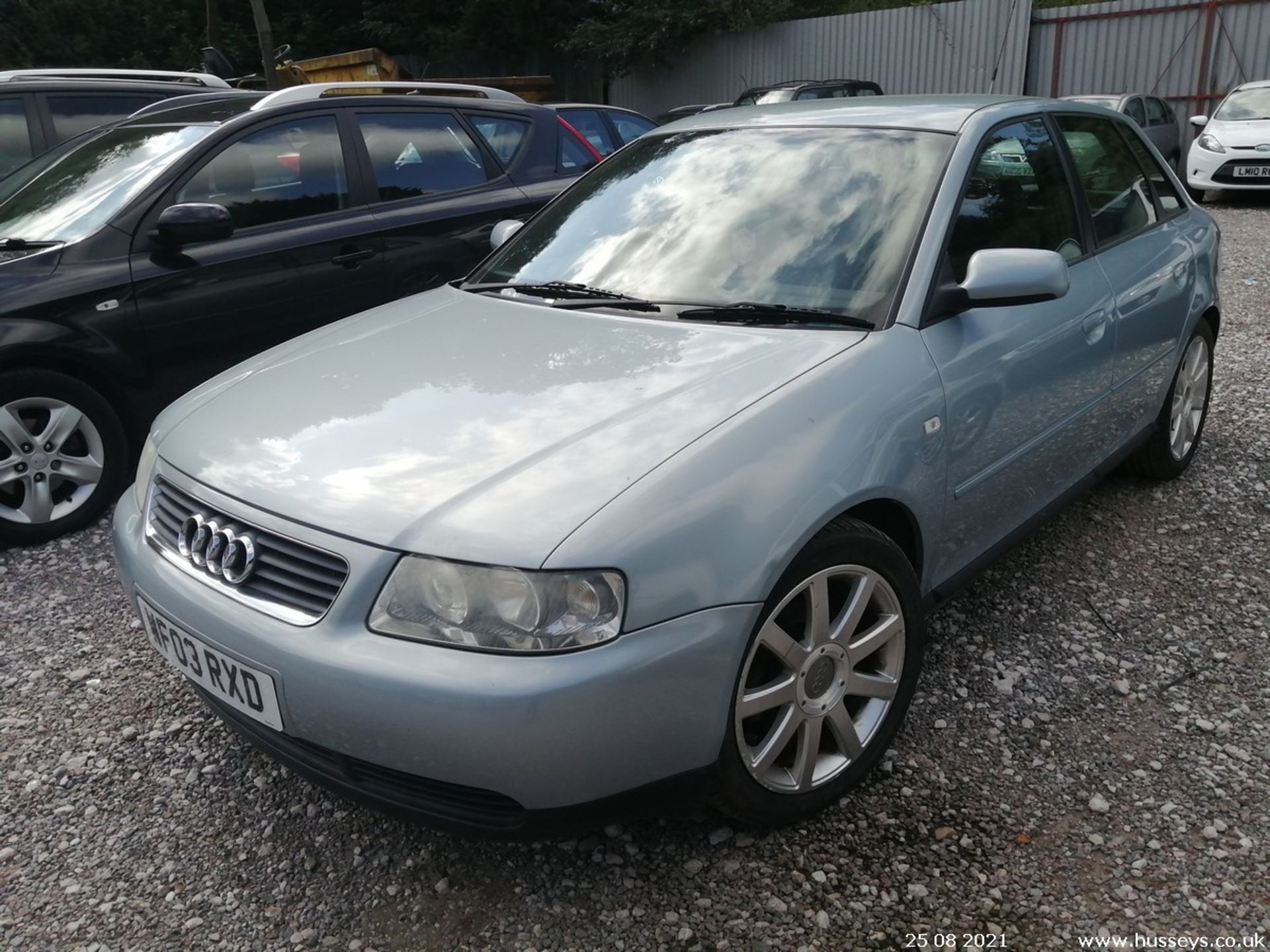 03/03 AUDI A3 SPORT AUTO - 1781cc 5dr Hatchback (Blue, 106k) - Image 4 of 12