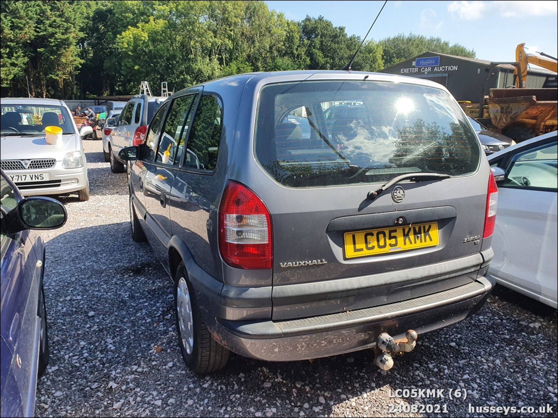 05/05 VAUXHALL ZAFIRA LIFE 16V AUTO - 1796cc 5dr MPV (Grey, 110k) - Image 6 of 13