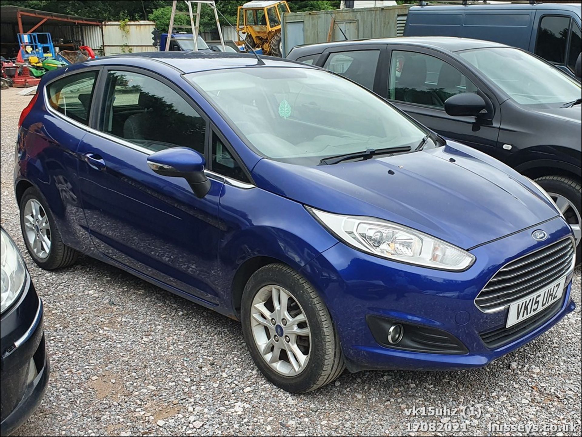 15/15 FORD FIESTA ZETEC - 1242cc 3dr Hatchback (Blue, 111k)