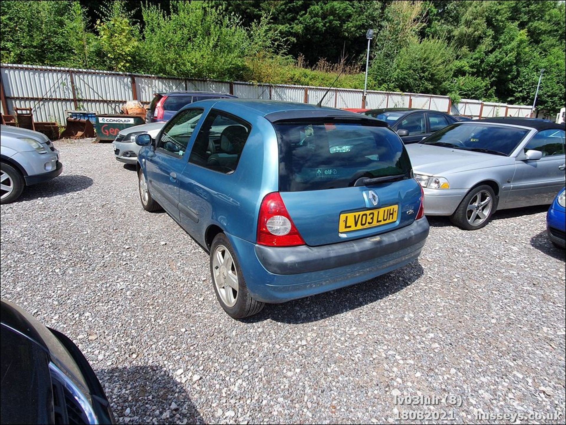 03/03 RENAULT CLIO DYNAM BILLABONG 16V - 1390cc 3dr Hatchback (Blue, 60k) - Image 8 of 14