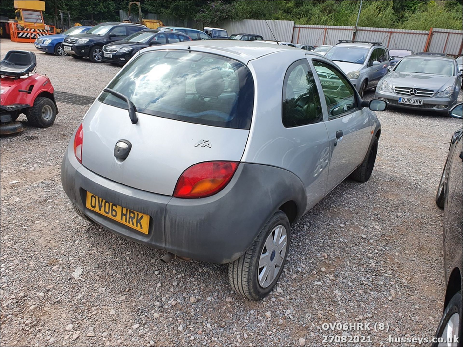 06/06 FORD KA - 1297cc 3dr Hatchback (Silver, 42k) - Image 8 of 13