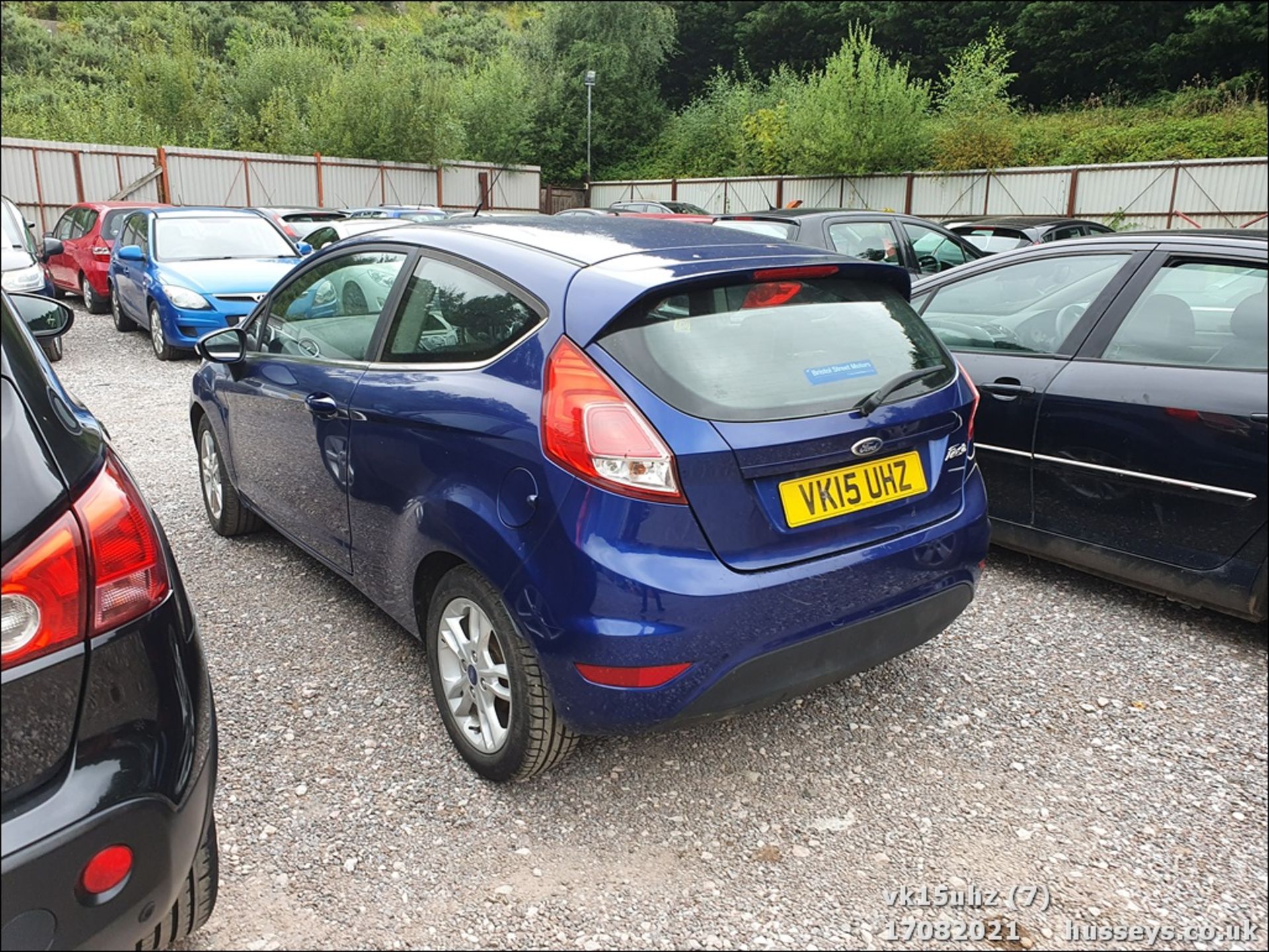 15/15 FORD FIESTA ZETEC - 1242cc 3dr Hatchback (Blue, 111k) - Image 7 of 15