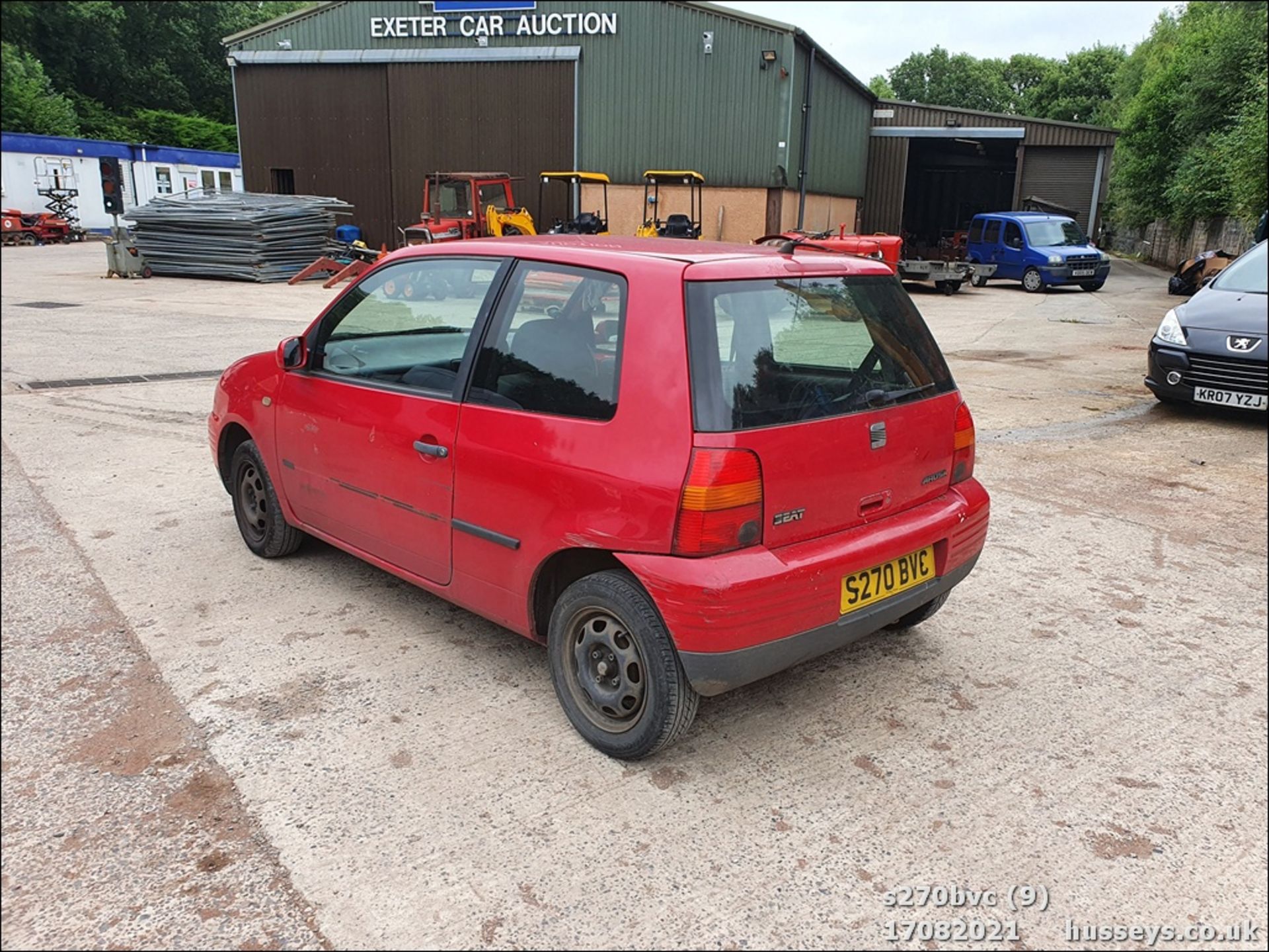 1999 SEAT AROSA 1.0 MPI - 998cc 3dr Hatchback (Red, 79k) - Image 9 of 14