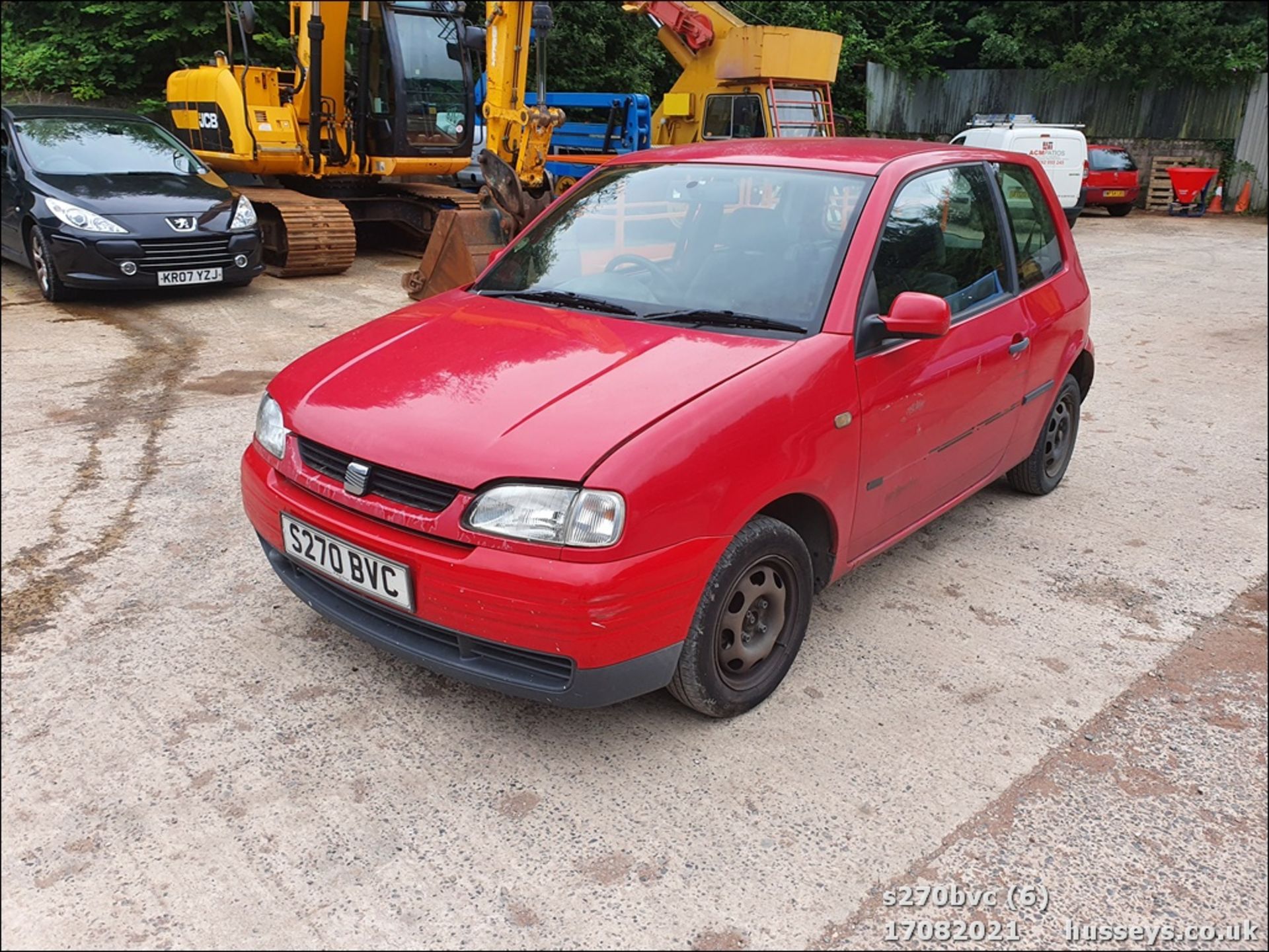 1999 SEAT AROSA 1.0 MPI - 998cc 3dr Hatchback (Red, 79k) - Image 6 of 14