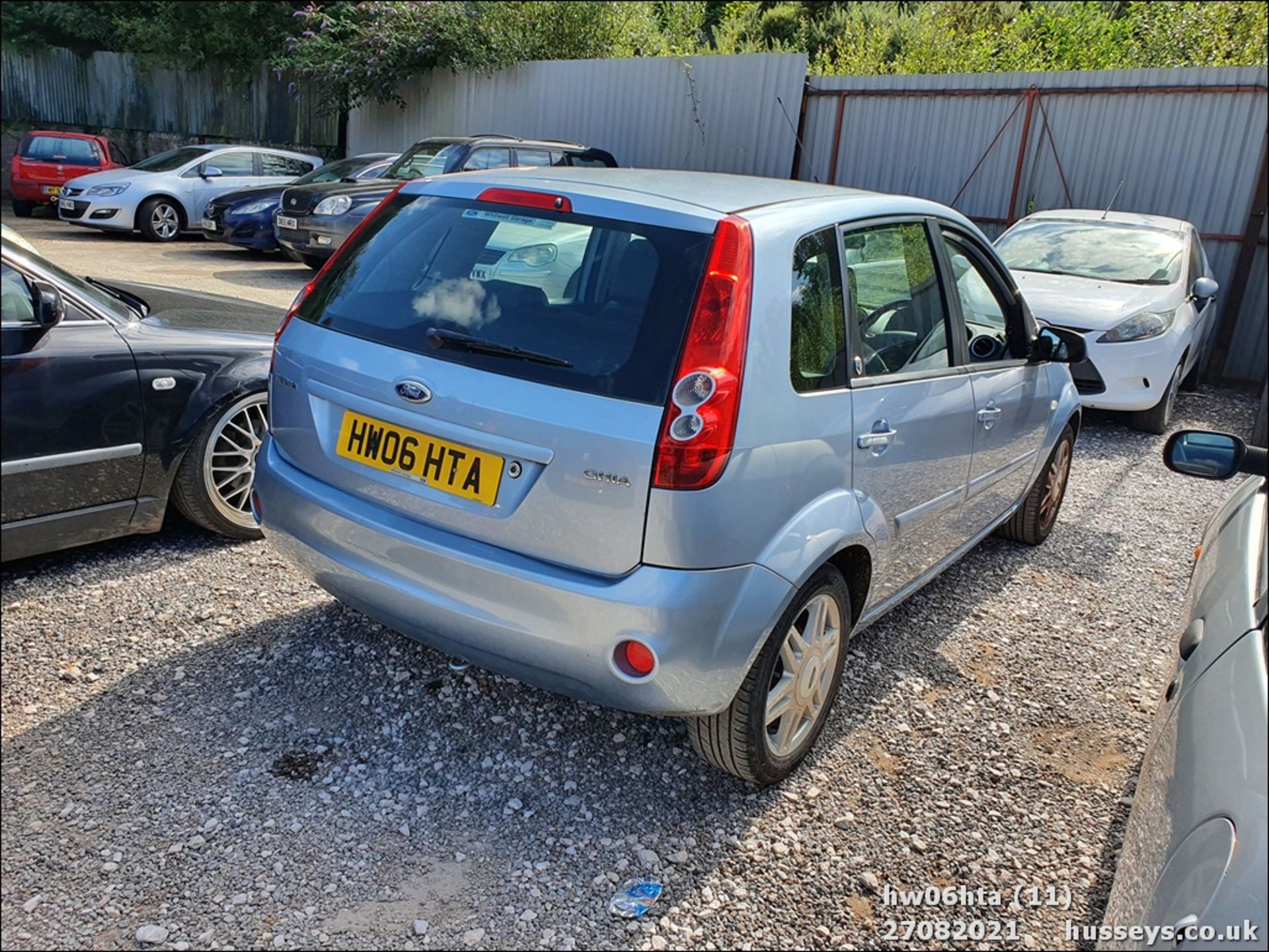 06/06 FORD FIESTA GHIA - 1388cc 5dr Hatchback (Blue, 45k) - Image 11 of 15