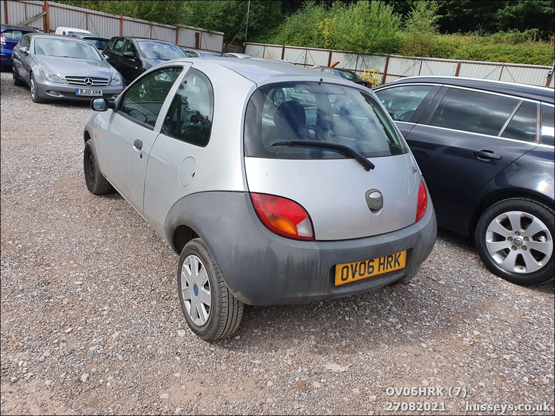 06/06 FORD KA - 1297cc 3dr Hatchback (Silver, 42k) - Image 7 of 13