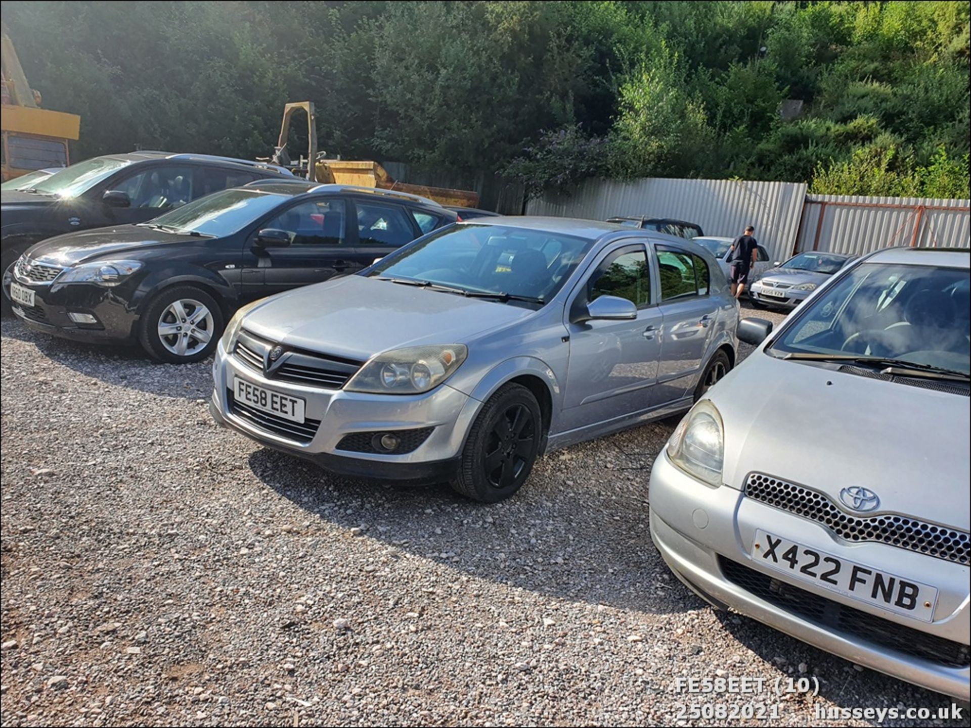 08/58 VAUXHALL ASTRA CLUB CDTI 100 - 1686cc 5dr Hatchback (Silver, 115k) - Image 10 of 15