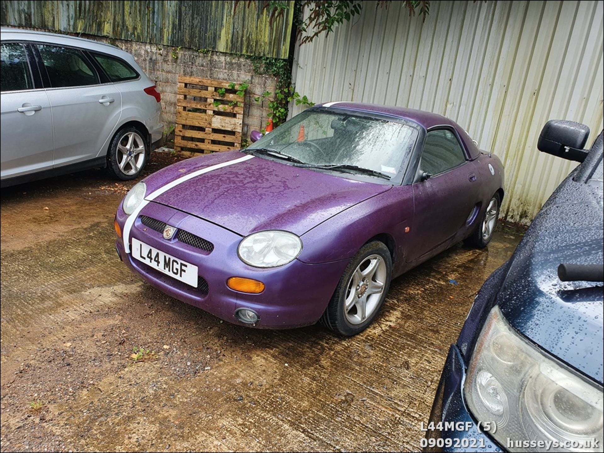 1996 MG MGF 1.8I VVC - 1796cc 2dr Convertible (Mauve/purple) - Image 4 of 12