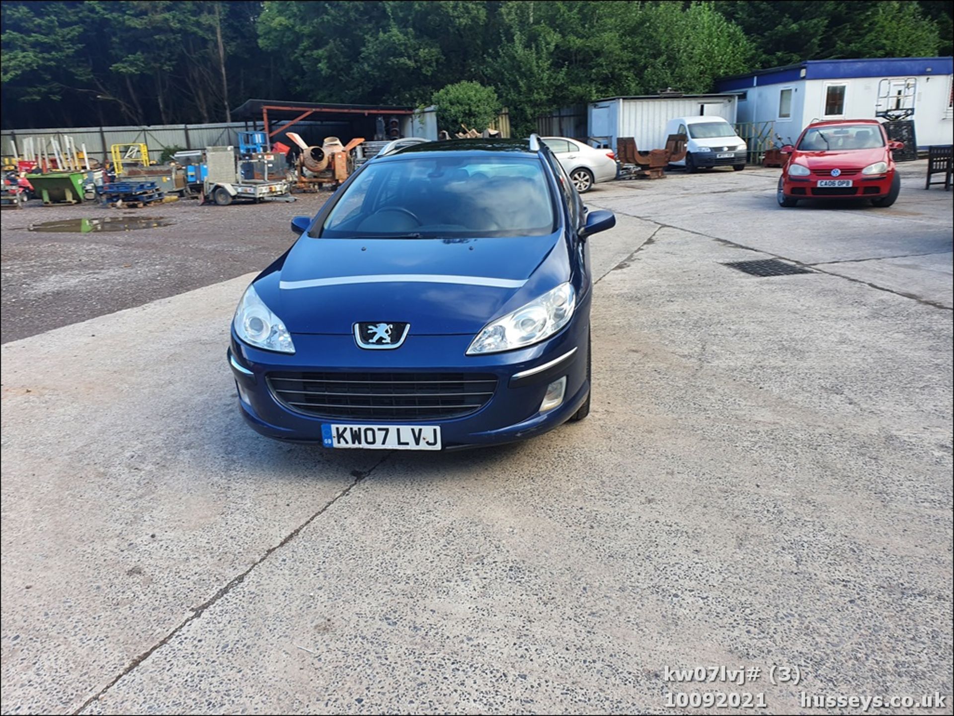 07/07 PEUGEOT 407 SW SPORT HDI - 2179cc 5dr Estate (Blue, 140k) - Image 3 of 20