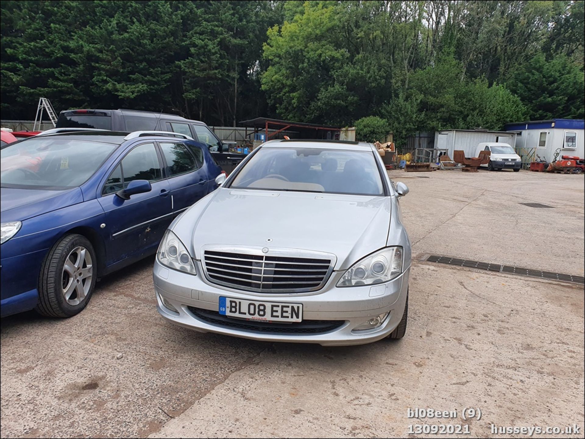 08/08 MERCEDES S320 CDI AUTO - 2987cc 4dr Saloon (Silver, 205k) - Image 9 of 16