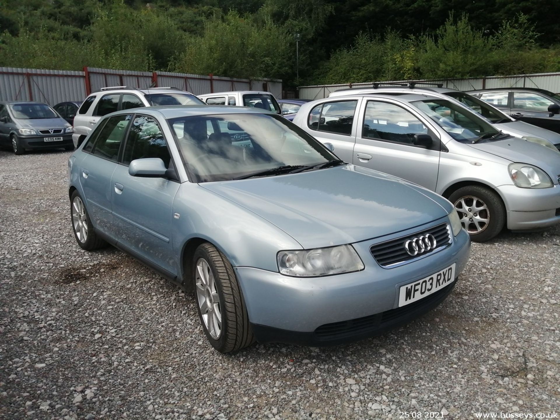 03/03 AUDI A3 SPORT AUTO - 1781cc 5dr Hatchback (Blue, 106k) - Image 2 of 12