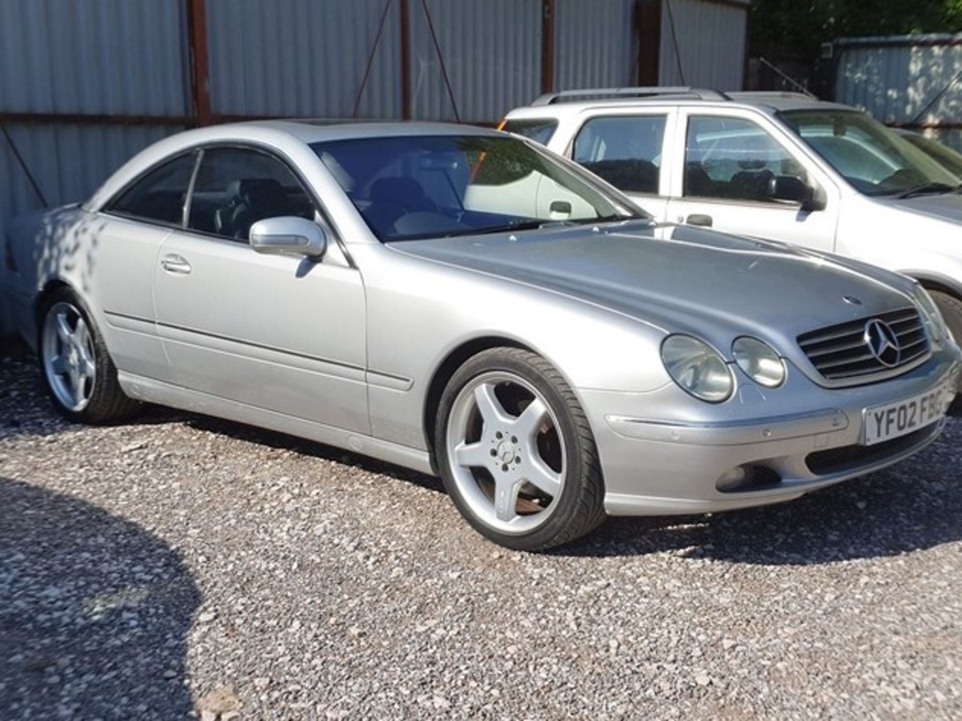 02/02 MERCEDES CL500 AUTO - 4966cc 2dr Coupe (Silver, 64k)