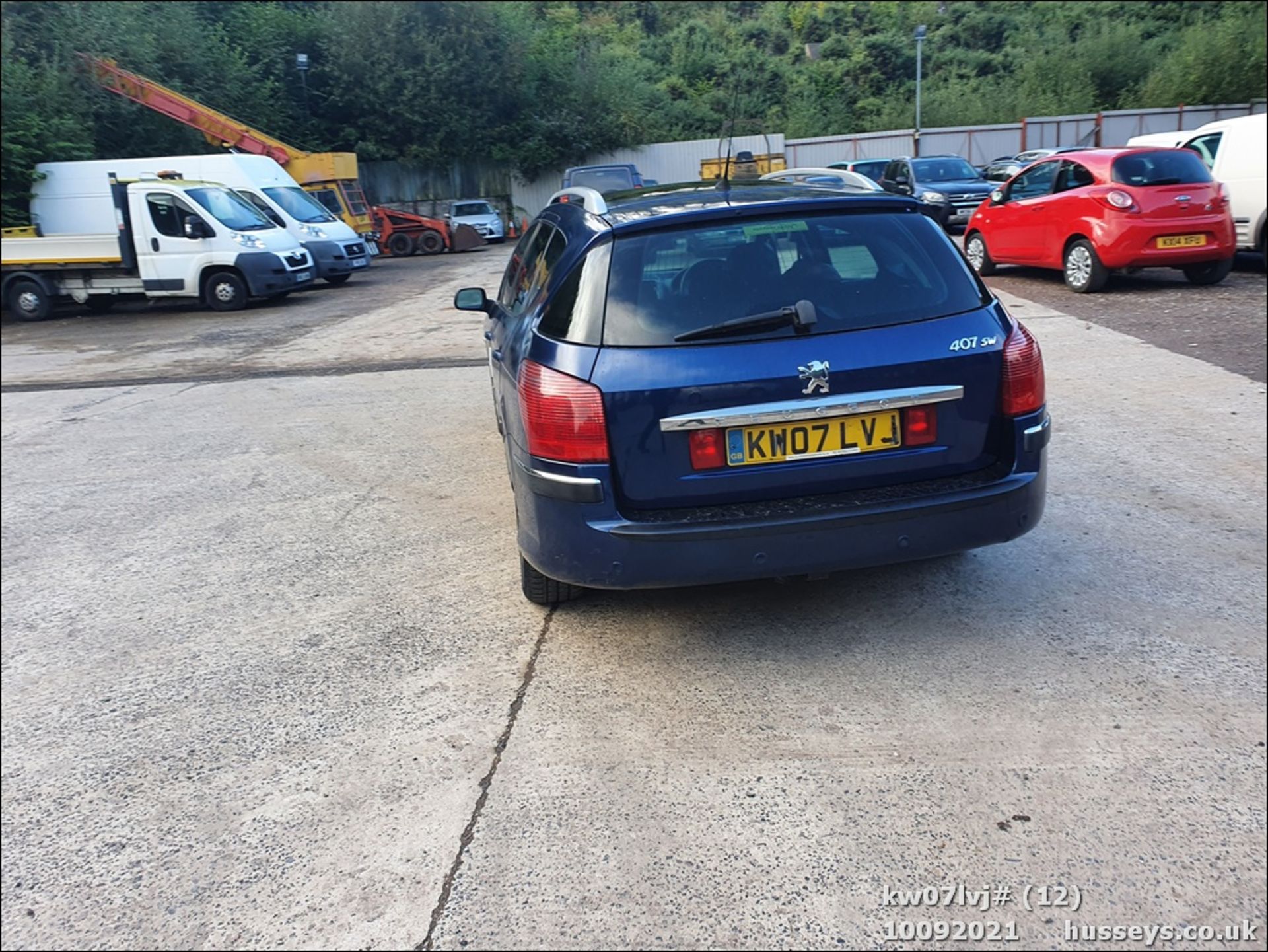 07/07 PEUGEOT 407 SW SPORT HDI - 2179cc 5dr Estate (Blue, 140k) - Image 12 of 20