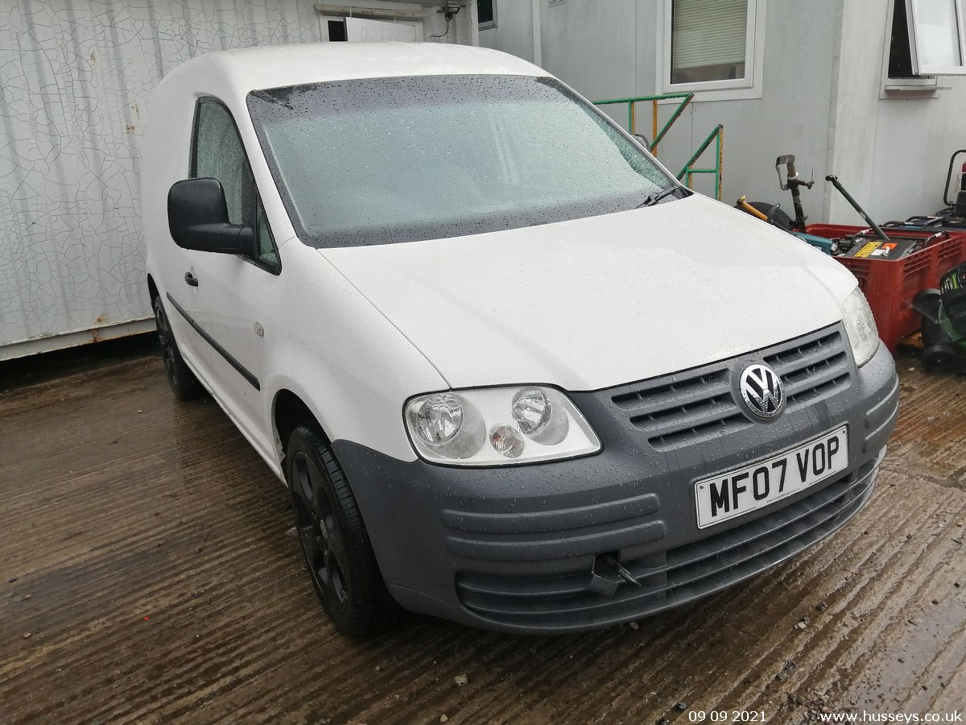 07/07 VOLKSWAGEN CADDY 69PS SDI - 1968cc 5dr Van (White, 120k) - Image 8 of 12