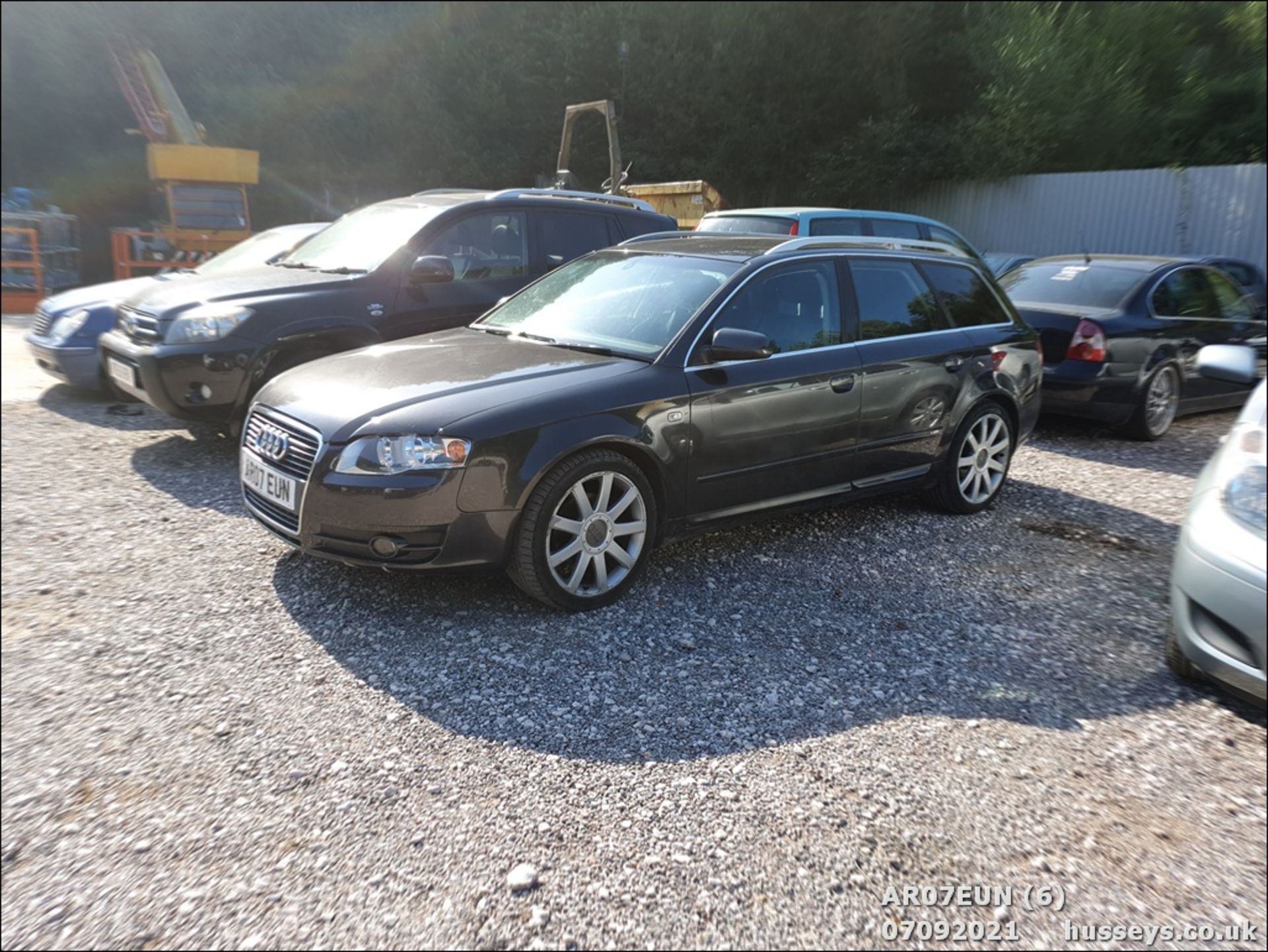 07/07 AUDI A4 AVANT S LINE TDI 140 - 1968cc 5dr Estate (Grey, 205k) - Image 7 of 17