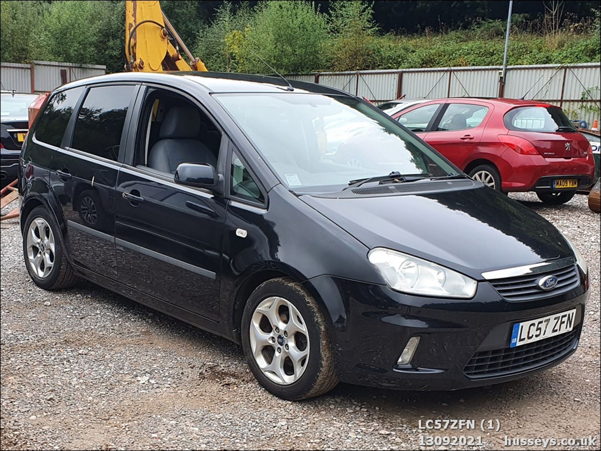 08/57 FORD C-MAX ZETEC TD 90 - 1560cc 5dr MPV (Black, 125k)