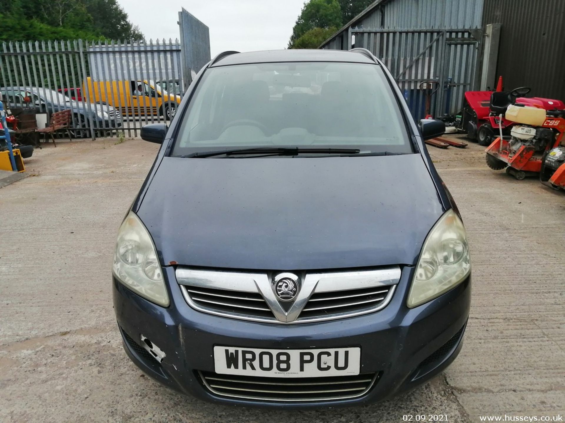 08/08 VAUXHALL ZAFIRA LIFE - 1598cc 5dr MPV (Blue) - Image 2 of 11