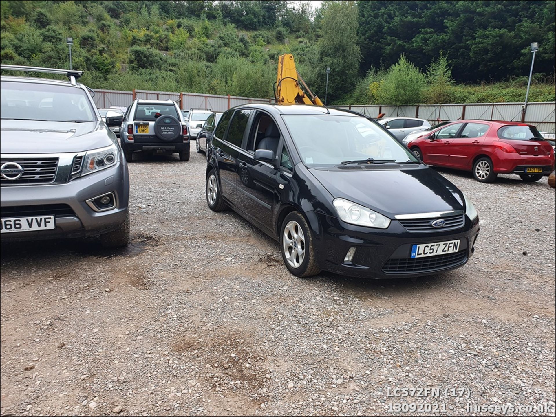 08/57 FORD C-MAX ZETEC TD 90 - 1560cc 5dr MPV (Black, 125k) - Image 17 of 17