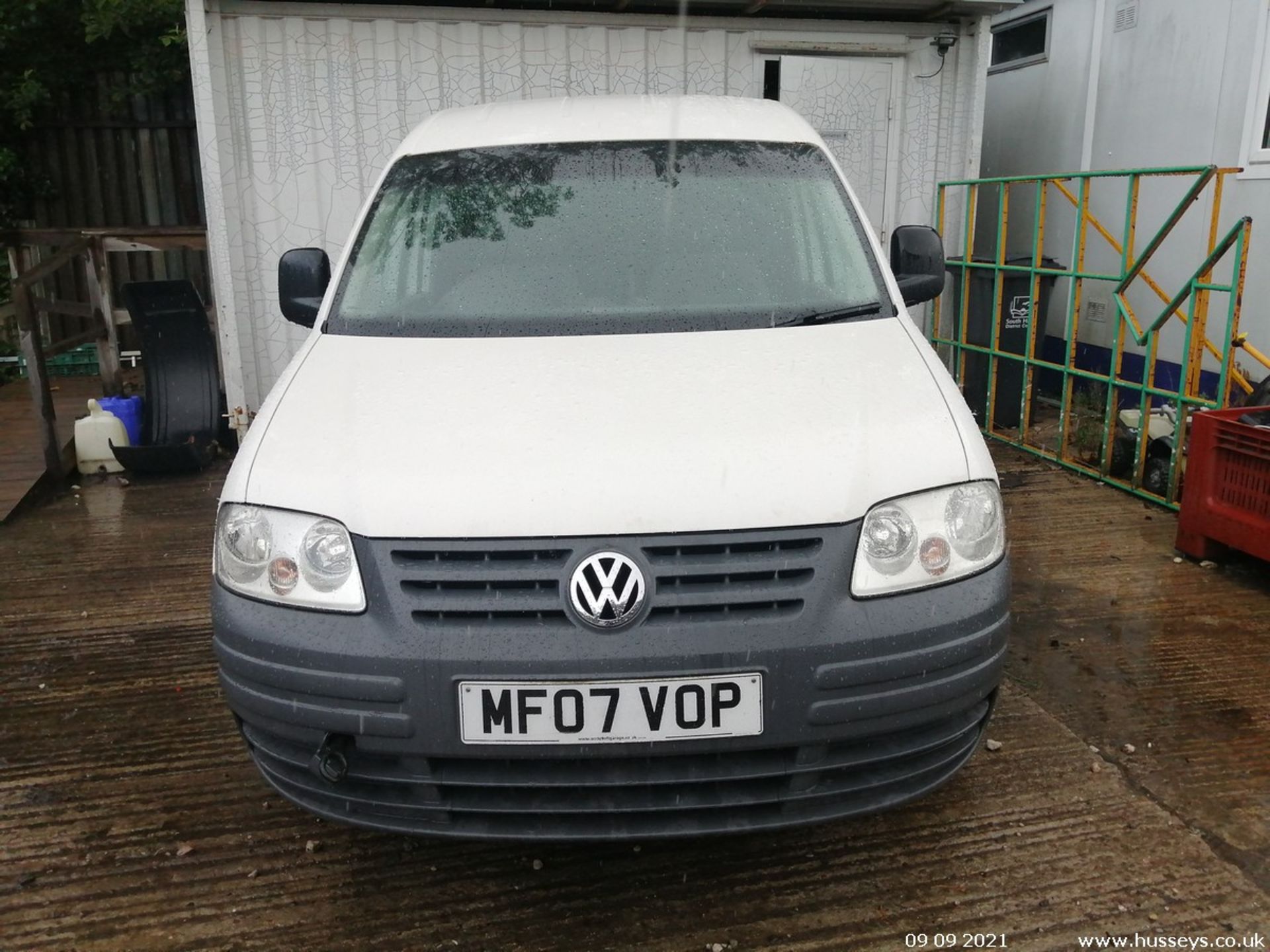 07/07 VOLKSWAGEN CADDY 69PS SDI - 1968cc 5dr Van (White, 120k) - Image 3 of 12