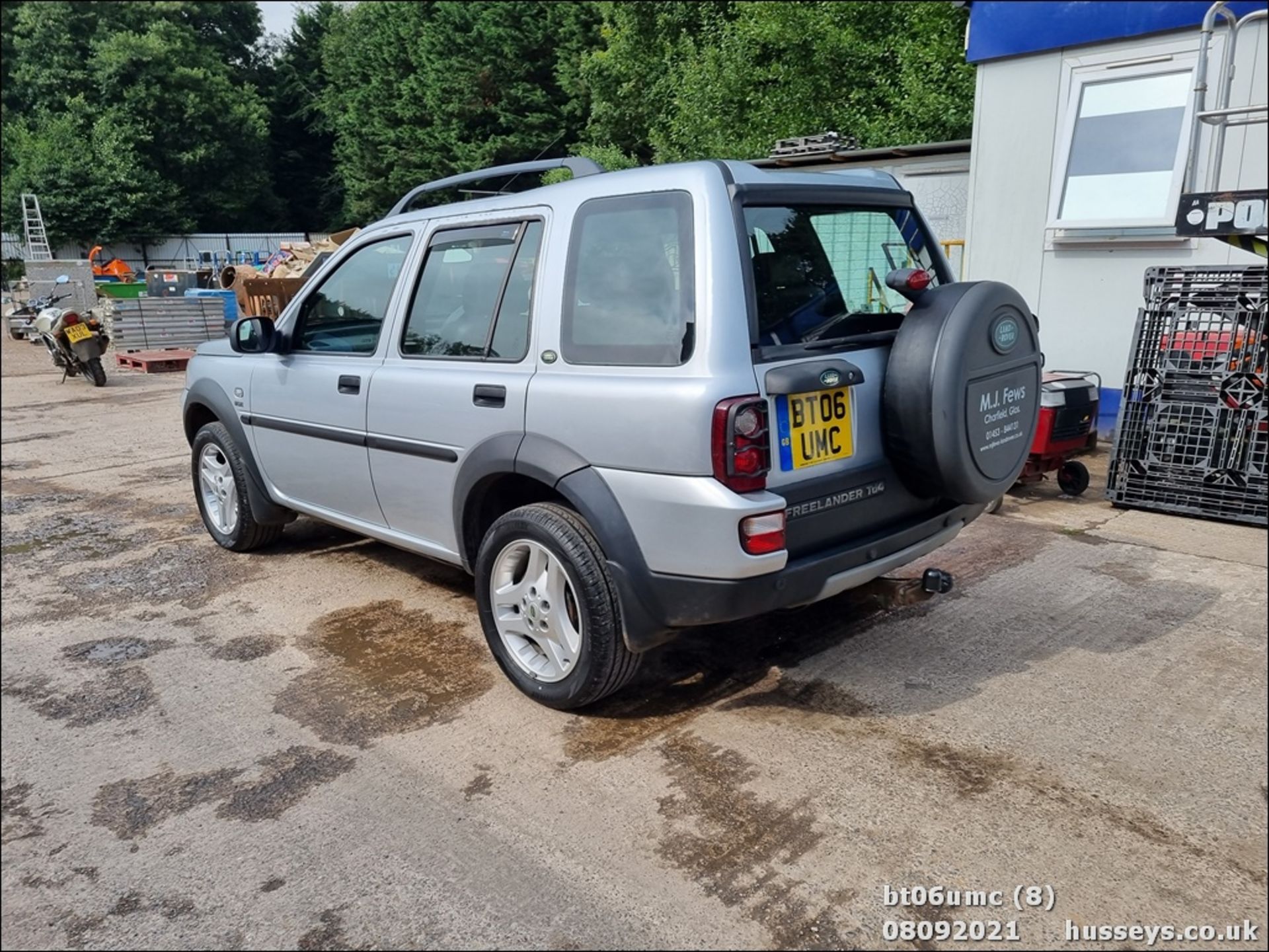 06/06 LAND ROVER FREELANDER HSE TD A - 1951cc 5dr Estate (Silver, 140k) - Image 8 of 20