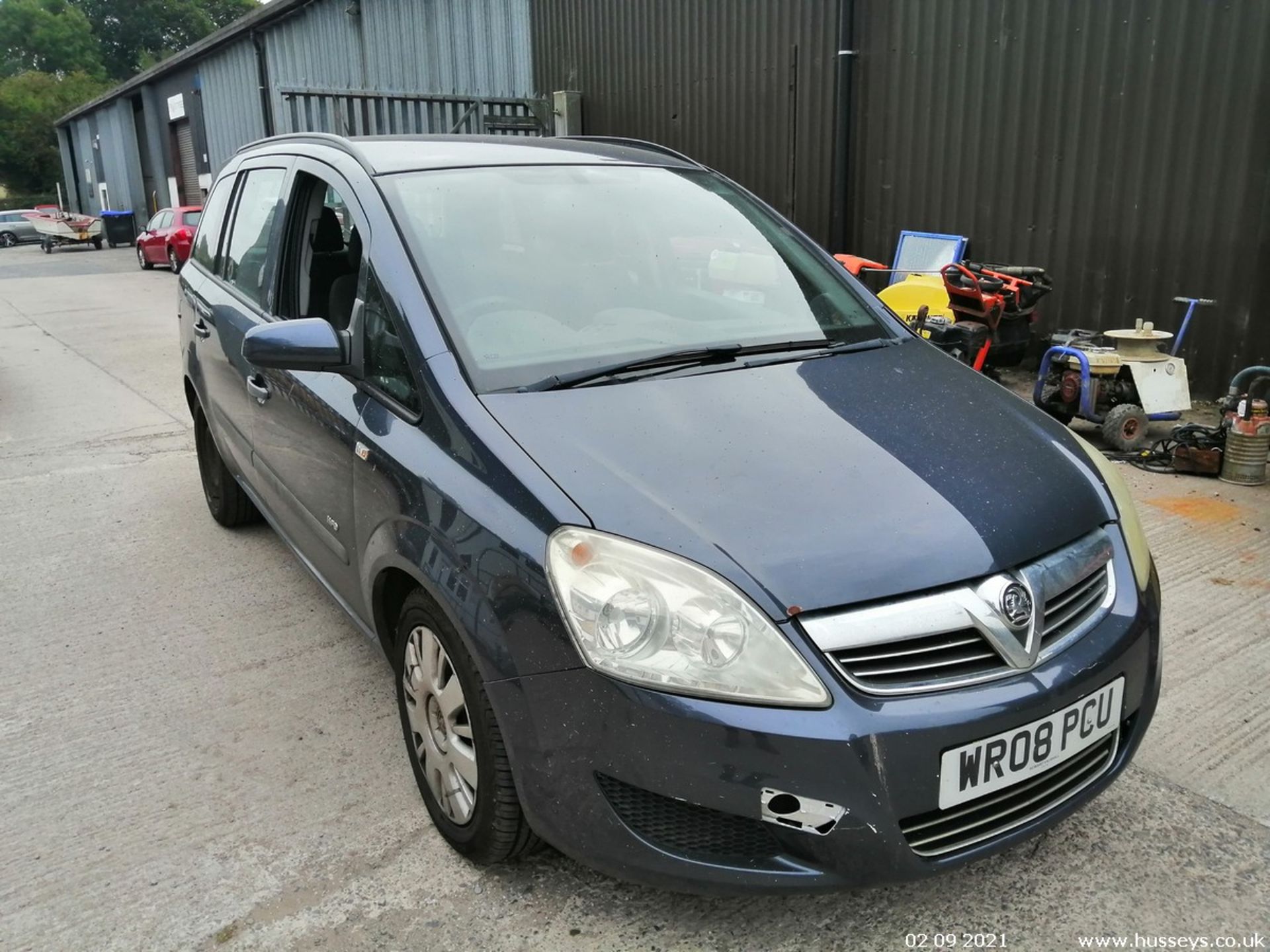 08/08 VAUXHALL ZAFIRA LIFE - 1598cc 5dr MPV (Blue)