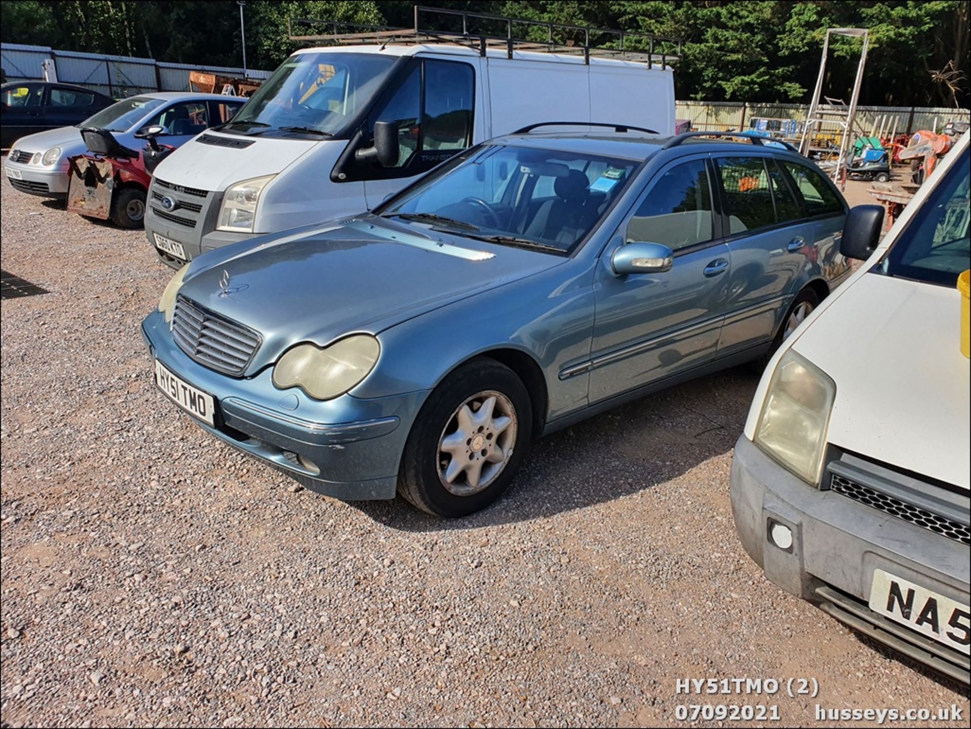 01/51 MERCEDES C200 KOMP.ELEGANCE AUTO - 1998cc 5dr Estate (Blue, 110k) - Image 3 of 16