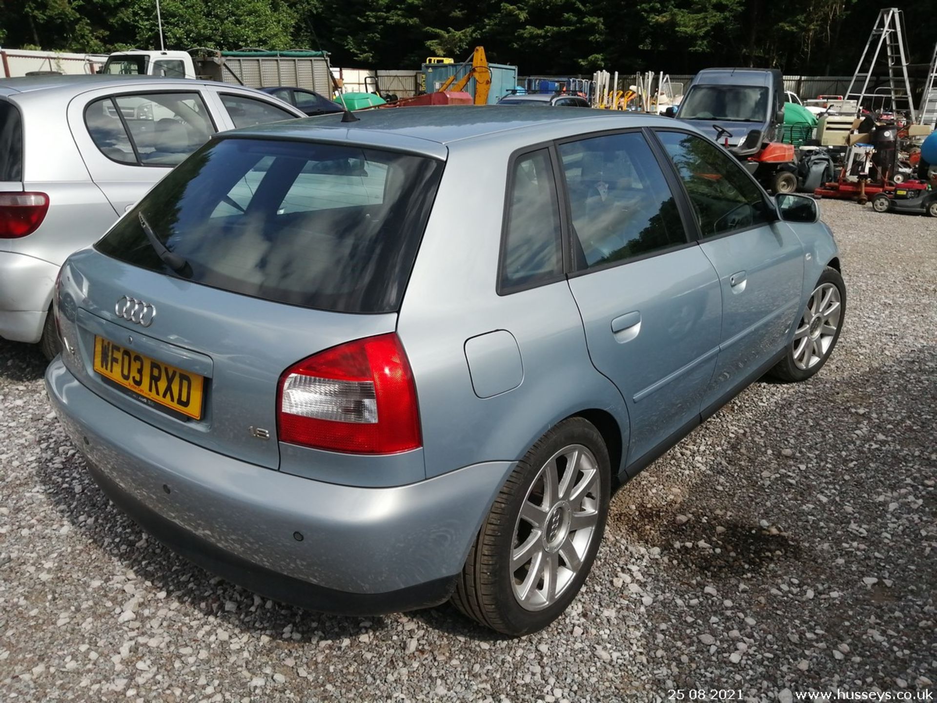 03/03 AUDI A3 SPORT AUTO - 1781cc 5dr Hatchback (Blue, 106k) - Image 8 of 12