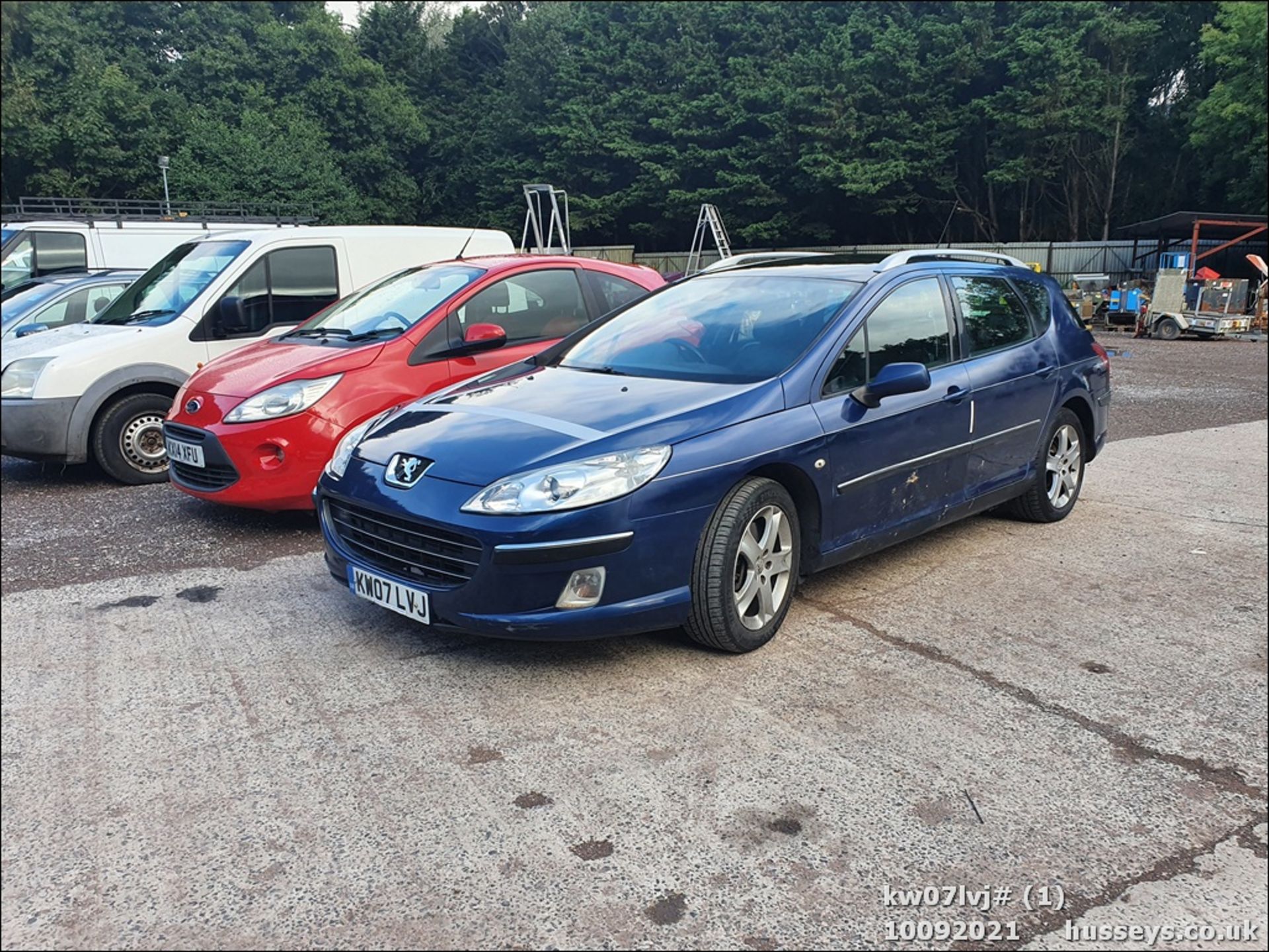 07/07 PEUGEOT 407 SW SPORT HDI - 2179cc 5dr Estate (Blue, 140k) - Image 2 of 20