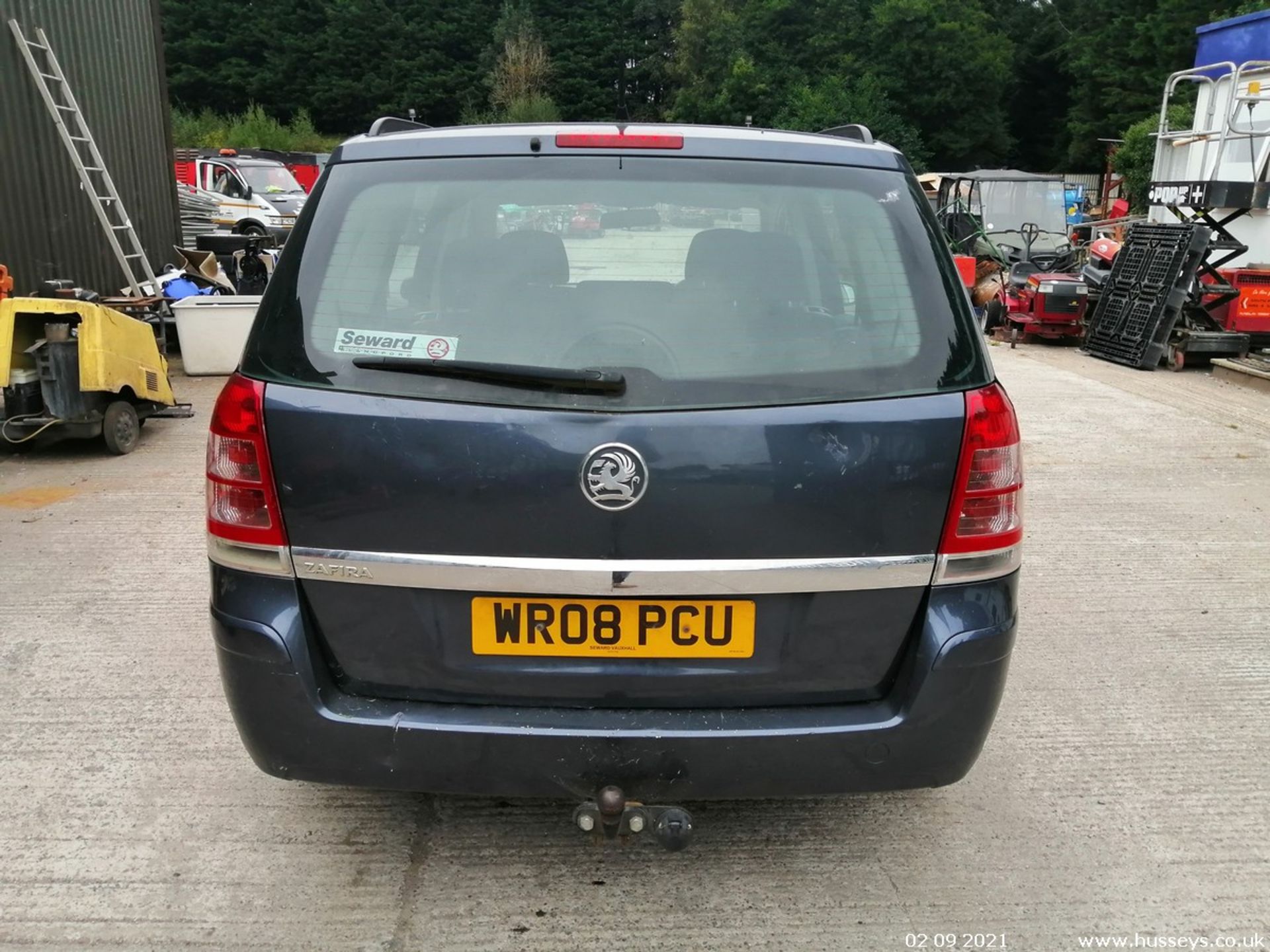 08/08 VAUXHALL ZAFIRA LIFE - 1598cc 5dr MPV (Blue) - Image 6 of 11